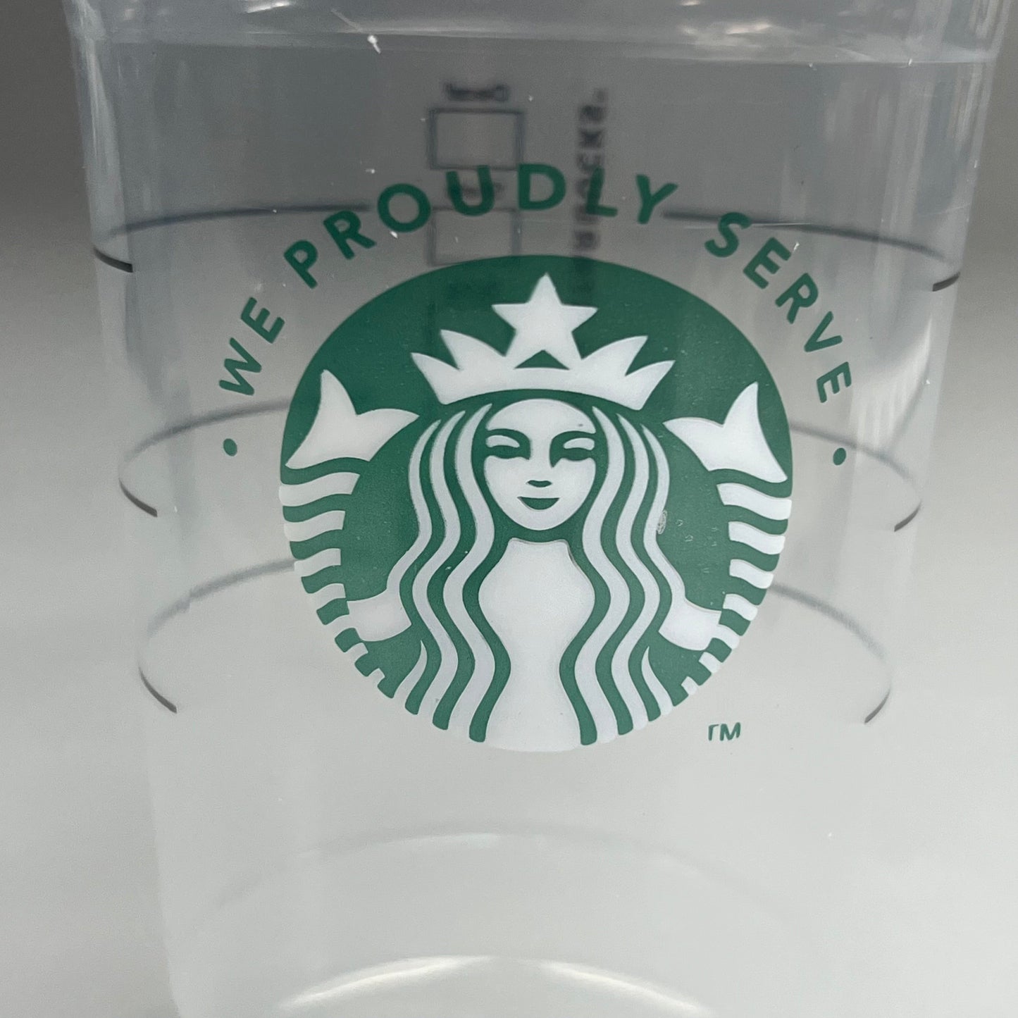 NESTLE STARBUCKS (600 PACK) Plastic 26 oz Cold Cups Clear (New)