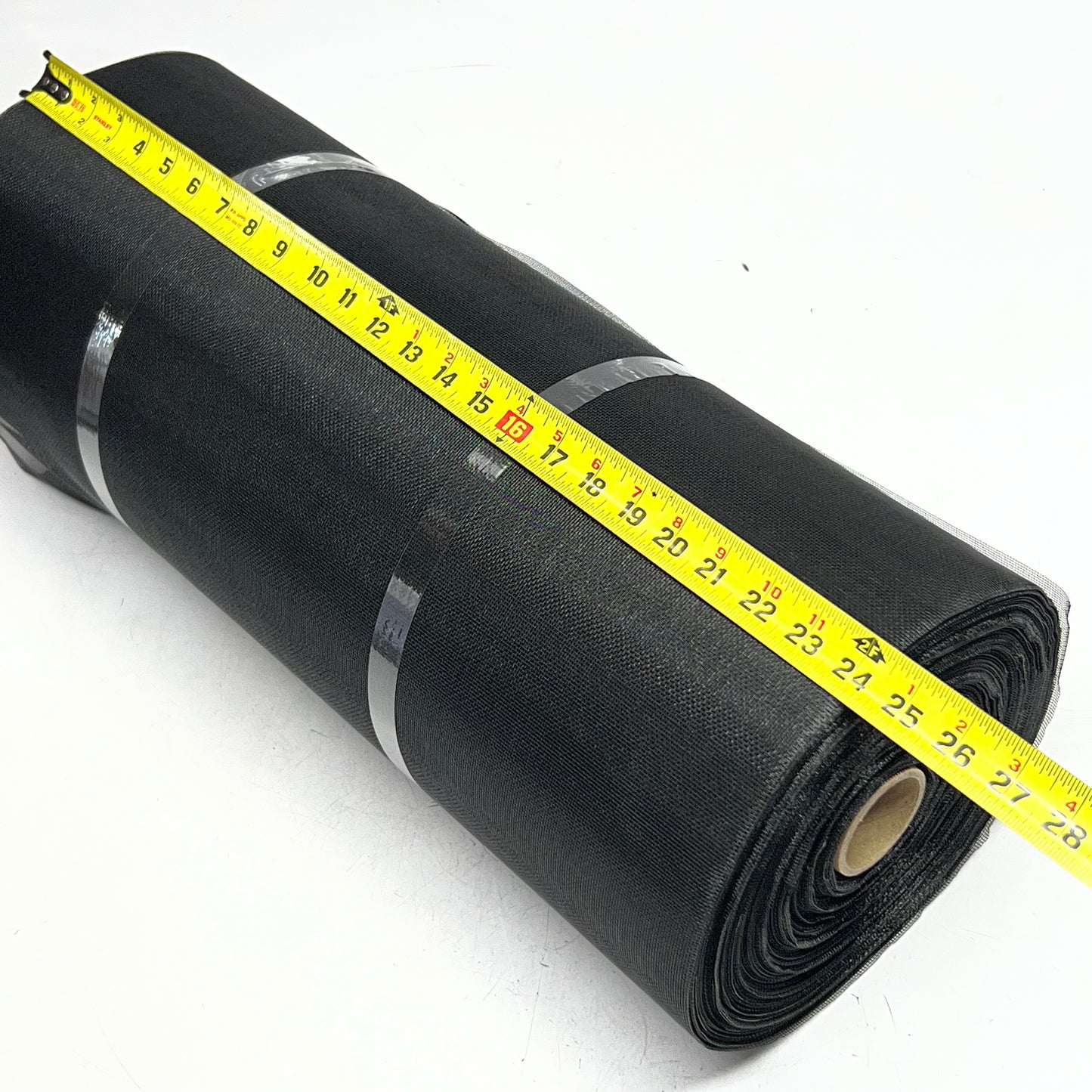 JT WIRES Invisible Screen Mesh Rolls Sz 24" x 600 ft Black