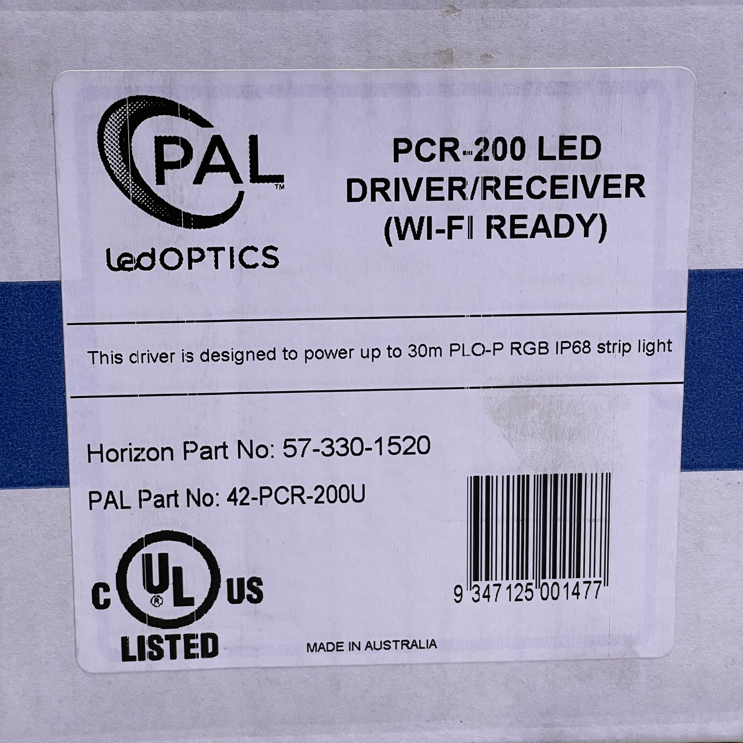 PAL PCR-200 LED Driver/Receiver, Wi-Fi Ready 42-PCR-200U