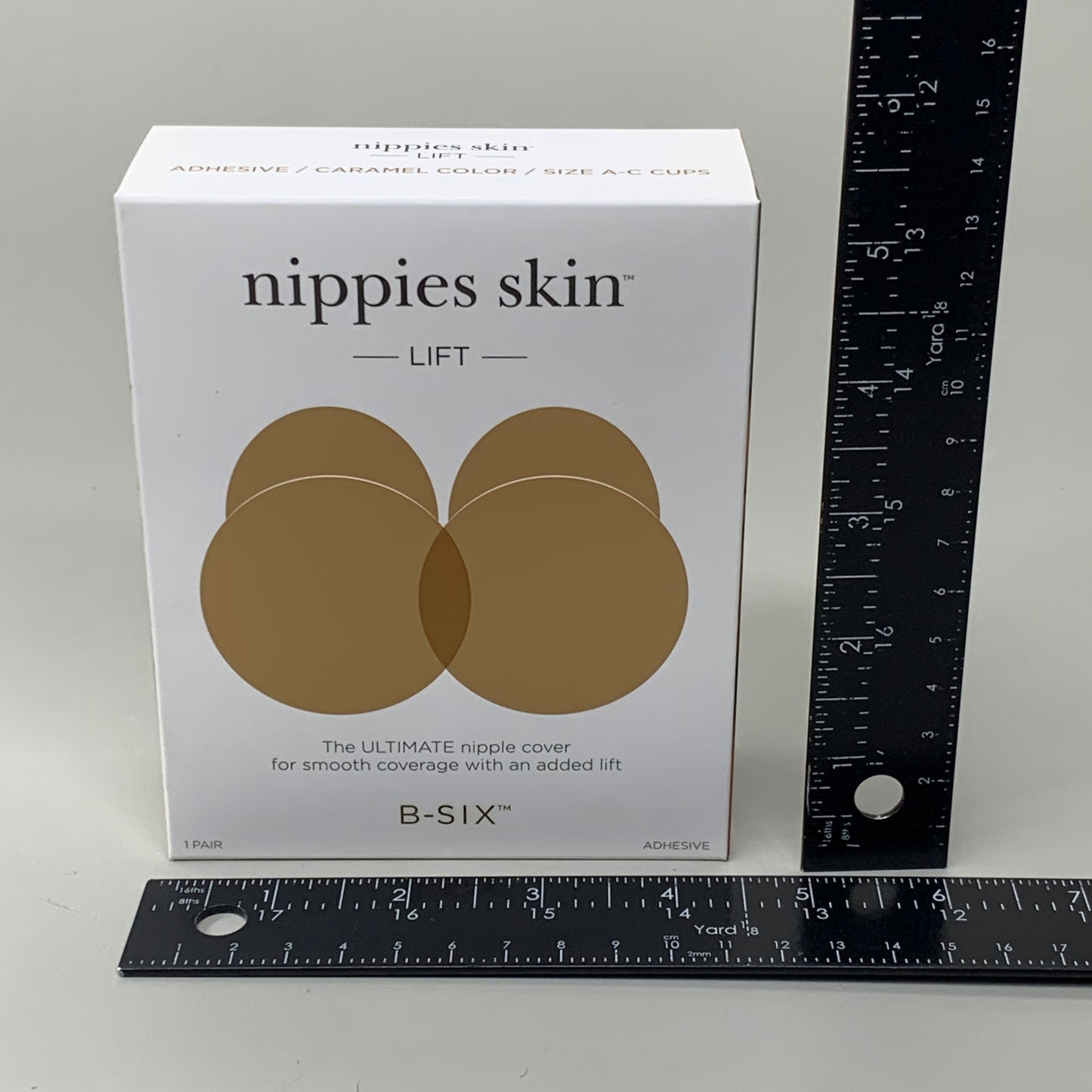 NIPPIES SKIN (2 PACK) Lift Nipple Cover Matte W/ Nipple Covering Caramel 1 Pair