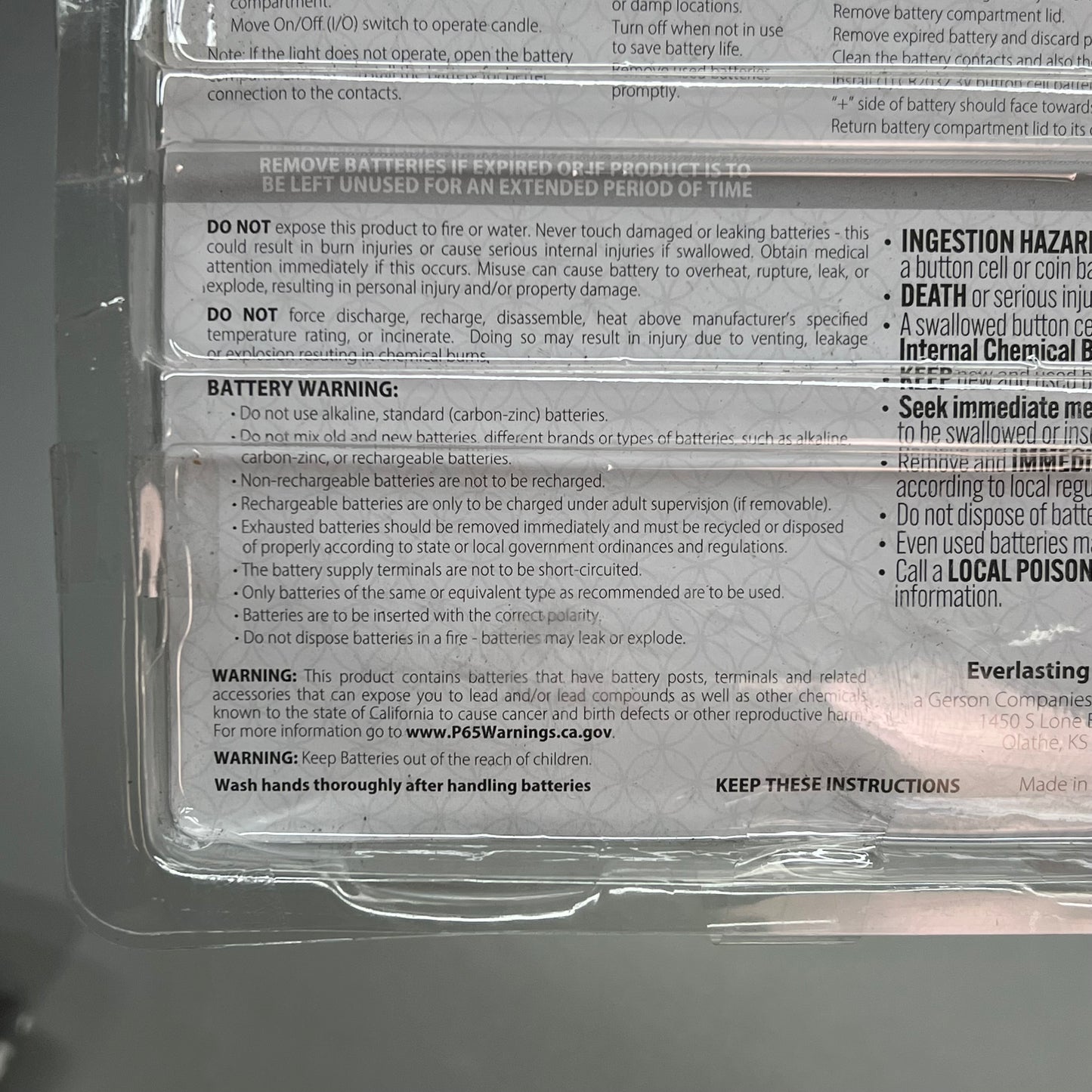 EVERLASTING GLOW (4 PACK, 6 LIGHTS EACH) LED Tea Lights Soft Glow Flicker 23097