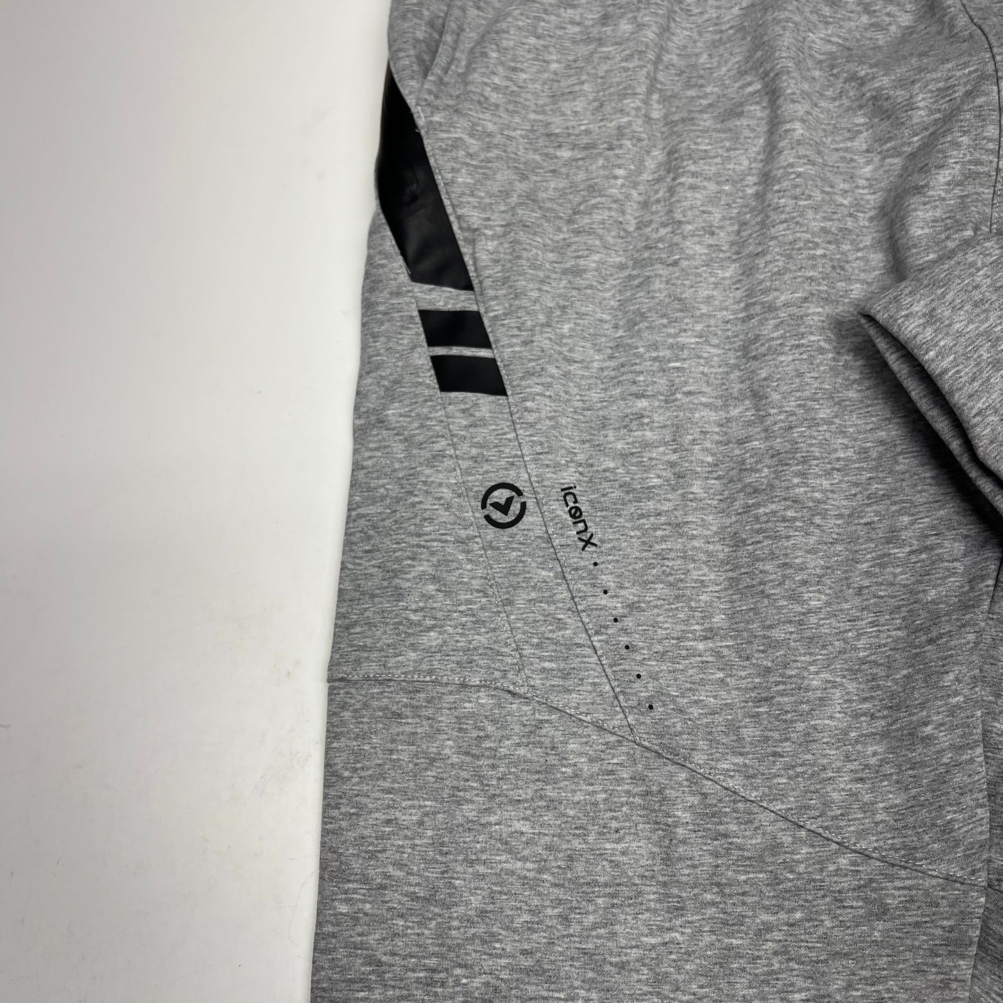 ICONX Drawstring Joggers Biofleece Construction  Men's Sz XXL Heather Grey