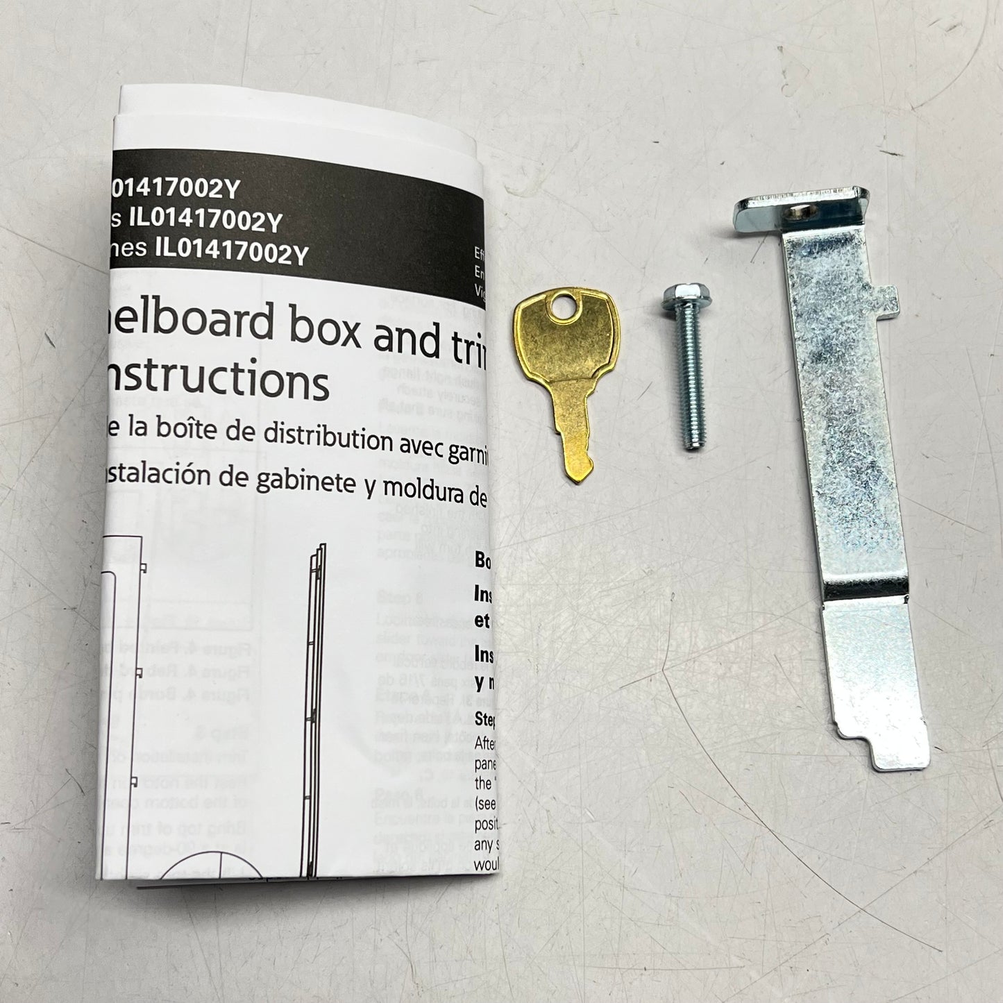 EATON Pow-R-Xpress Ez Rim Nema 1 Trim W/ Key 36"x1.5"x20" Grey EZ 2036