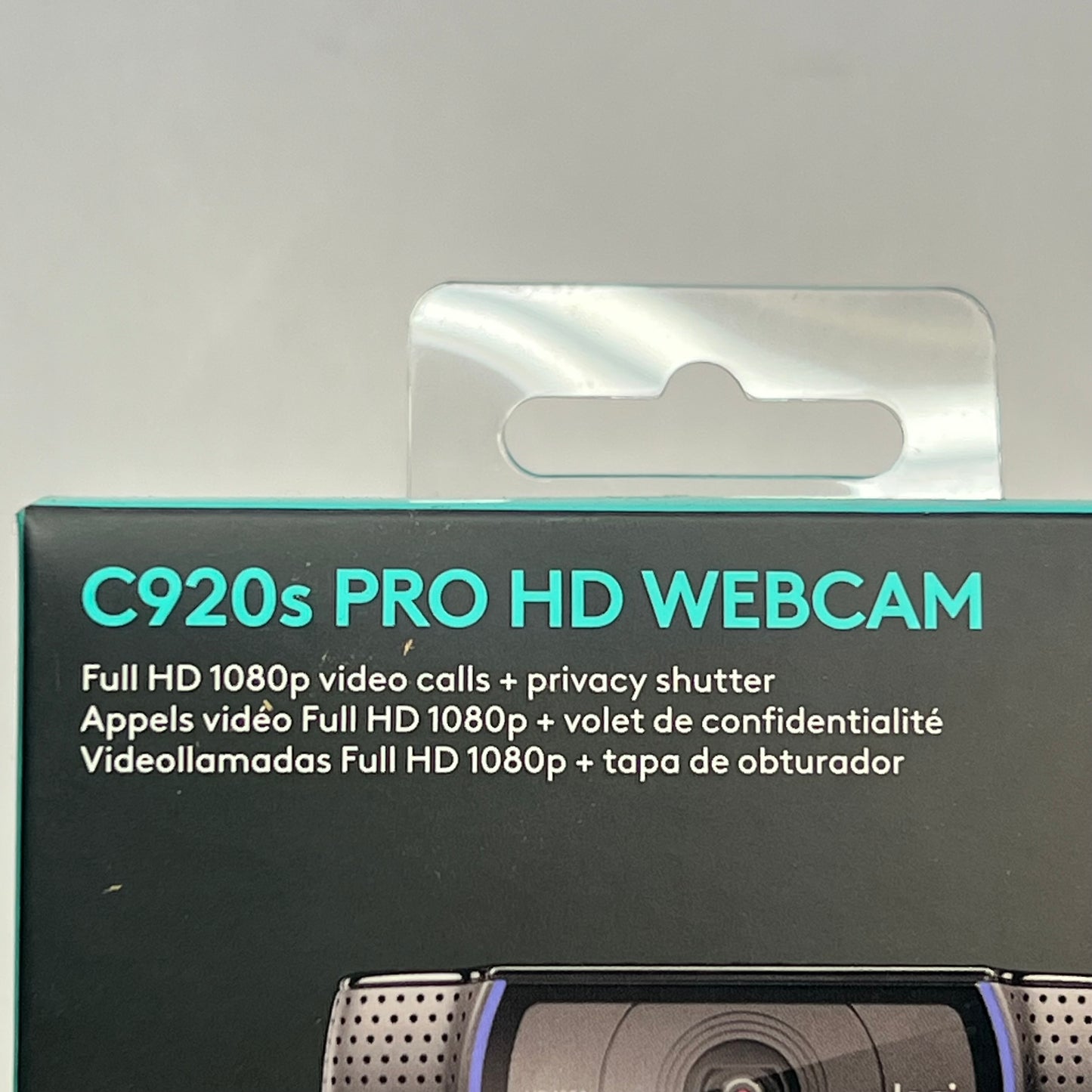LOGITECH C920s PRO Full HD Webcam 1080p 30 fps Black 960-001257