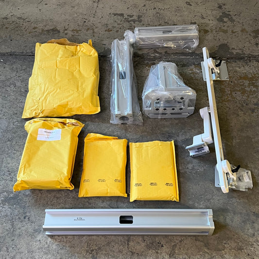 INDUSTRIAL Linear Actuator Mount Kit T-slot Aluminum Assembly Lot 10004943615 REV E