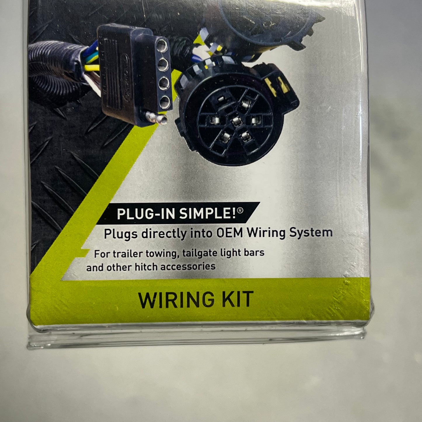 ZA@ HOPKINS OE Connector To 5 Flat Corrosion Resistant Vehicle Wiring Black 11141153 (As-Is)