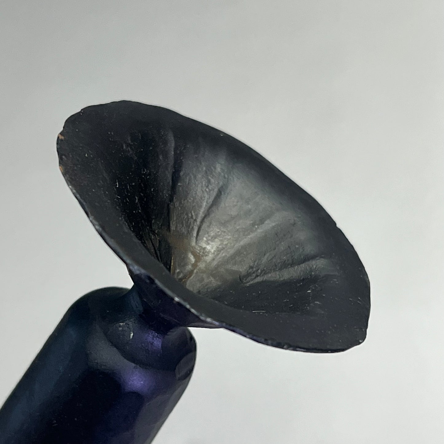 CREATIVE CO-OP (2 PACK) Hand Forged Cast Iron Candle Holder  3.5" Black DG0184