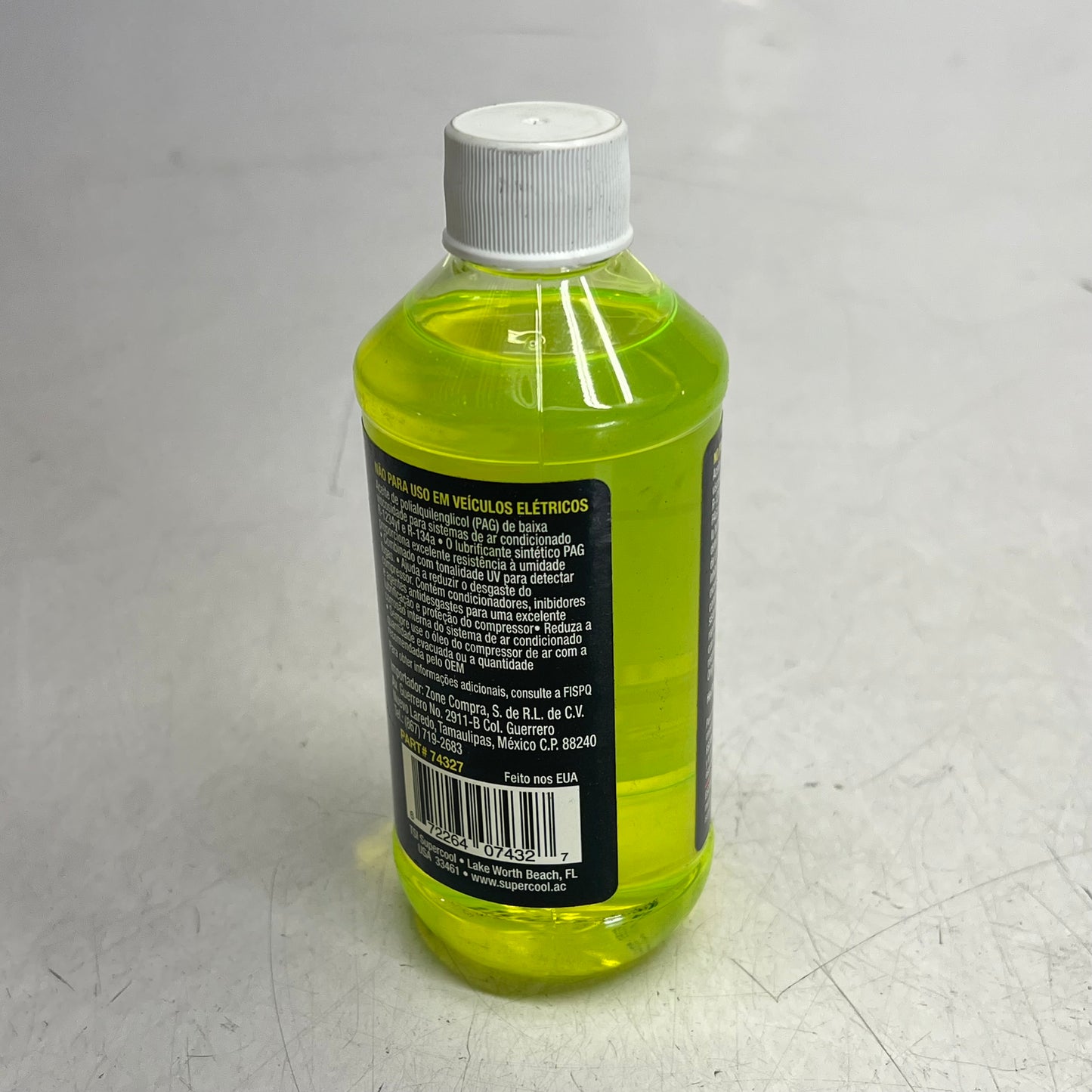 TSI SUPERCOOL (2 PACK) 1234yf Pag 46 Viscosity W/ Uv Dye 8oz Yellow 74327