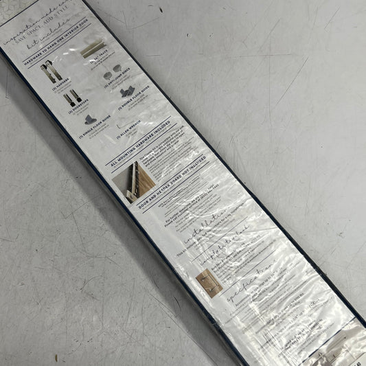 NATIONAL HARDWARE Classic Interior Barn Door Kit 72" Satin Nickel N700-002