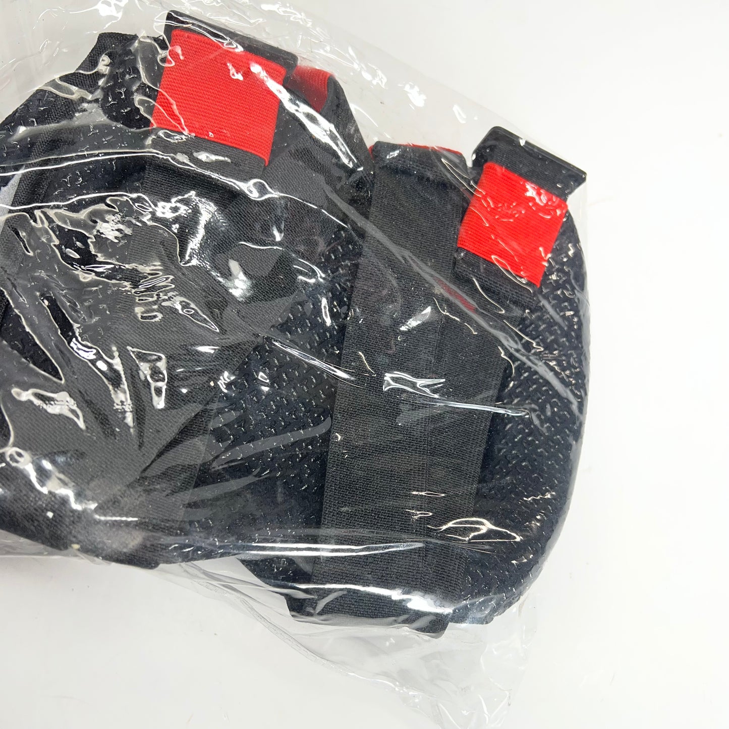 SNAP ON Gel-cushioned Knee-pads Inner Anti-slip Grip W/ Quick Release Black