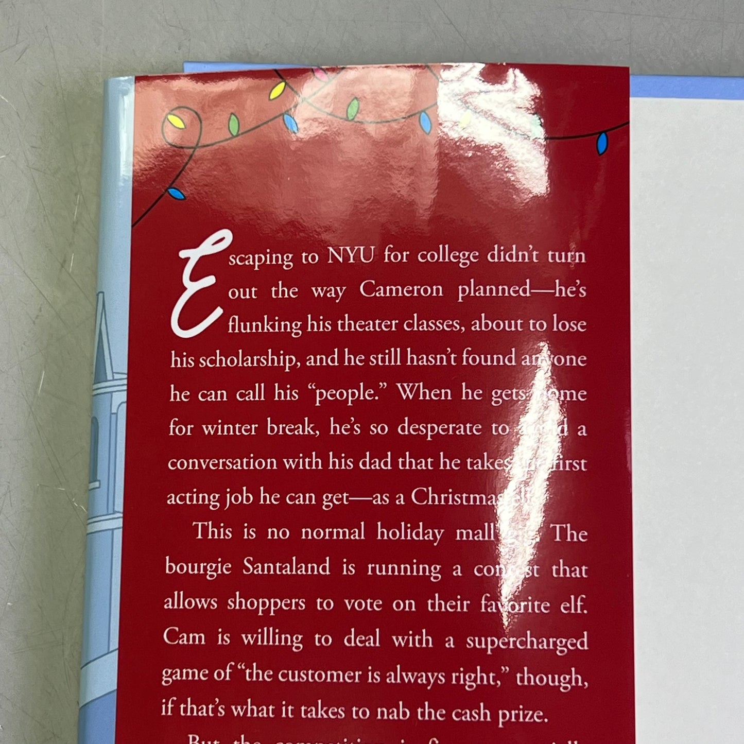 FINDING MY ELF Young Adult Fiction Christmas Hardcover Book By David Valdes