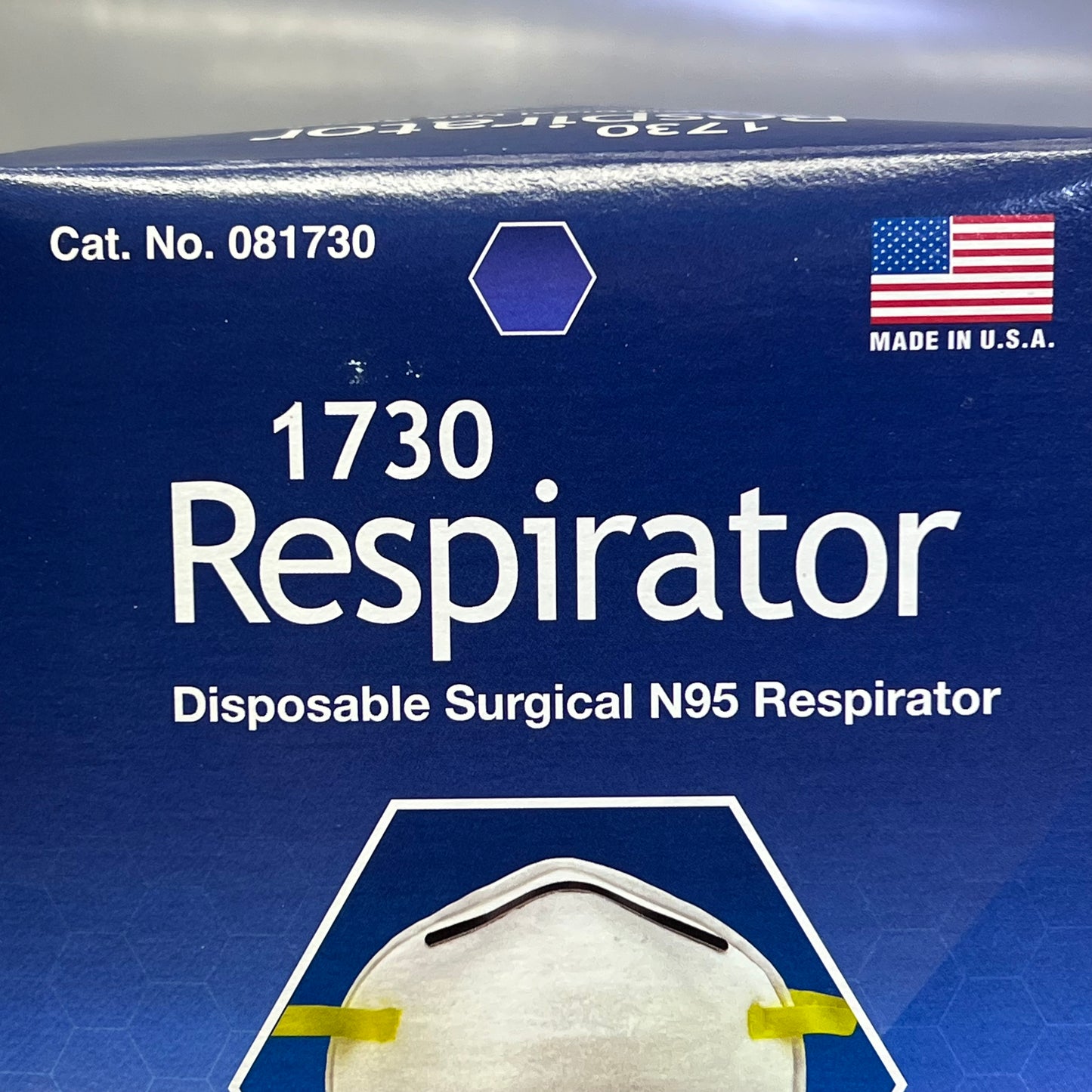 ZA@ GERSON (40 Pack) Particulate Respirator Made In USA N95 White 1730