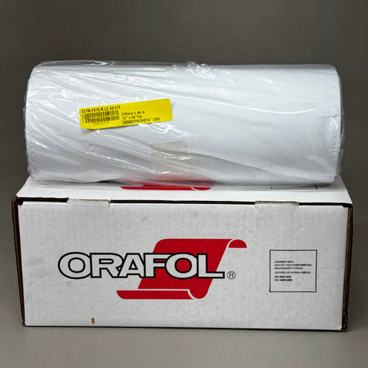 ORAFOL Oracal Exhibition Cal White 15" X 50Yds 631M-010