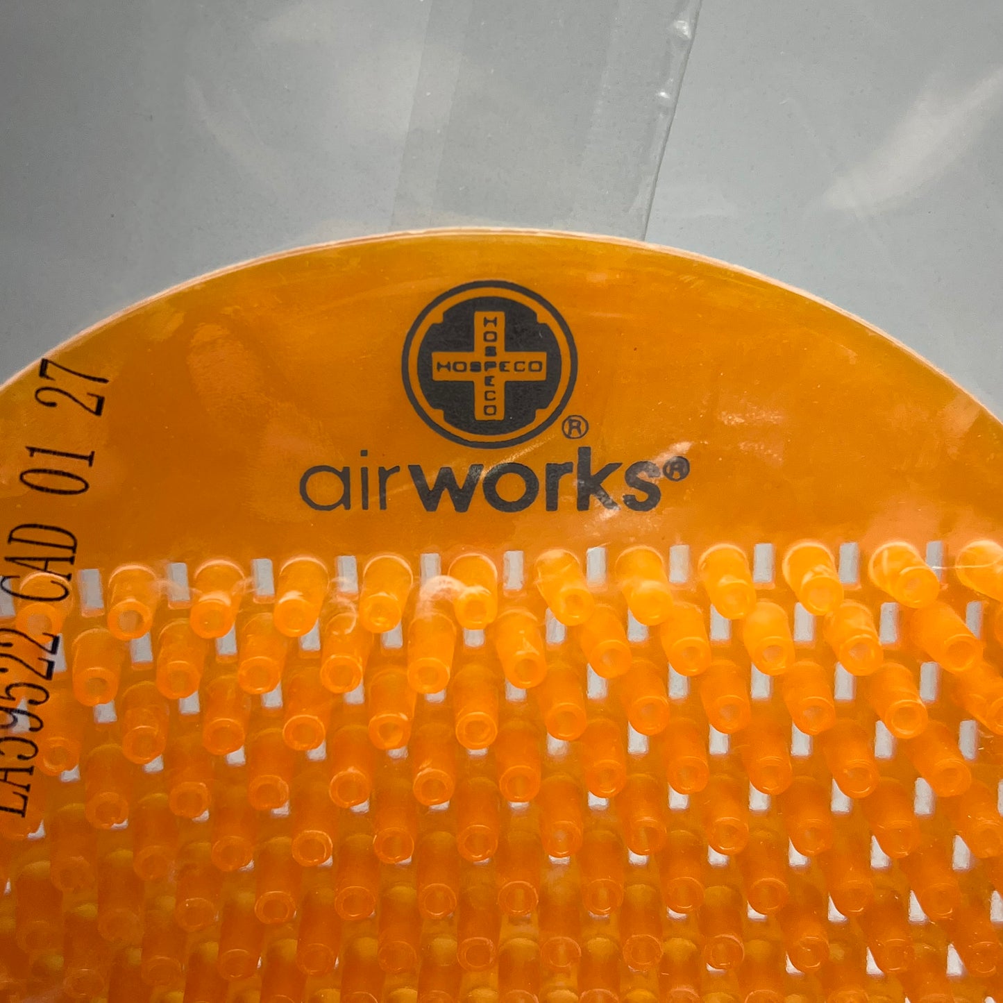 ZA@ AIRWORKS (10 PACK) Splash Free Urinal Screen Citrus Grove Scent Orange AWSFUS231-BX (As-Is)