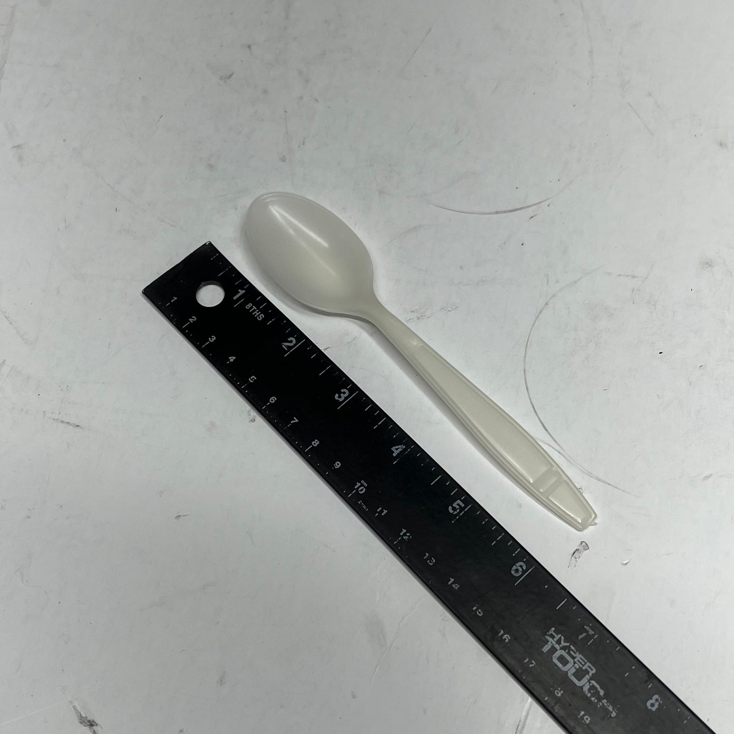ZA@ KARAT (1000 PACK) Earth Heavy Weight Bio-based Tea Spoons  Tan KE-U2023