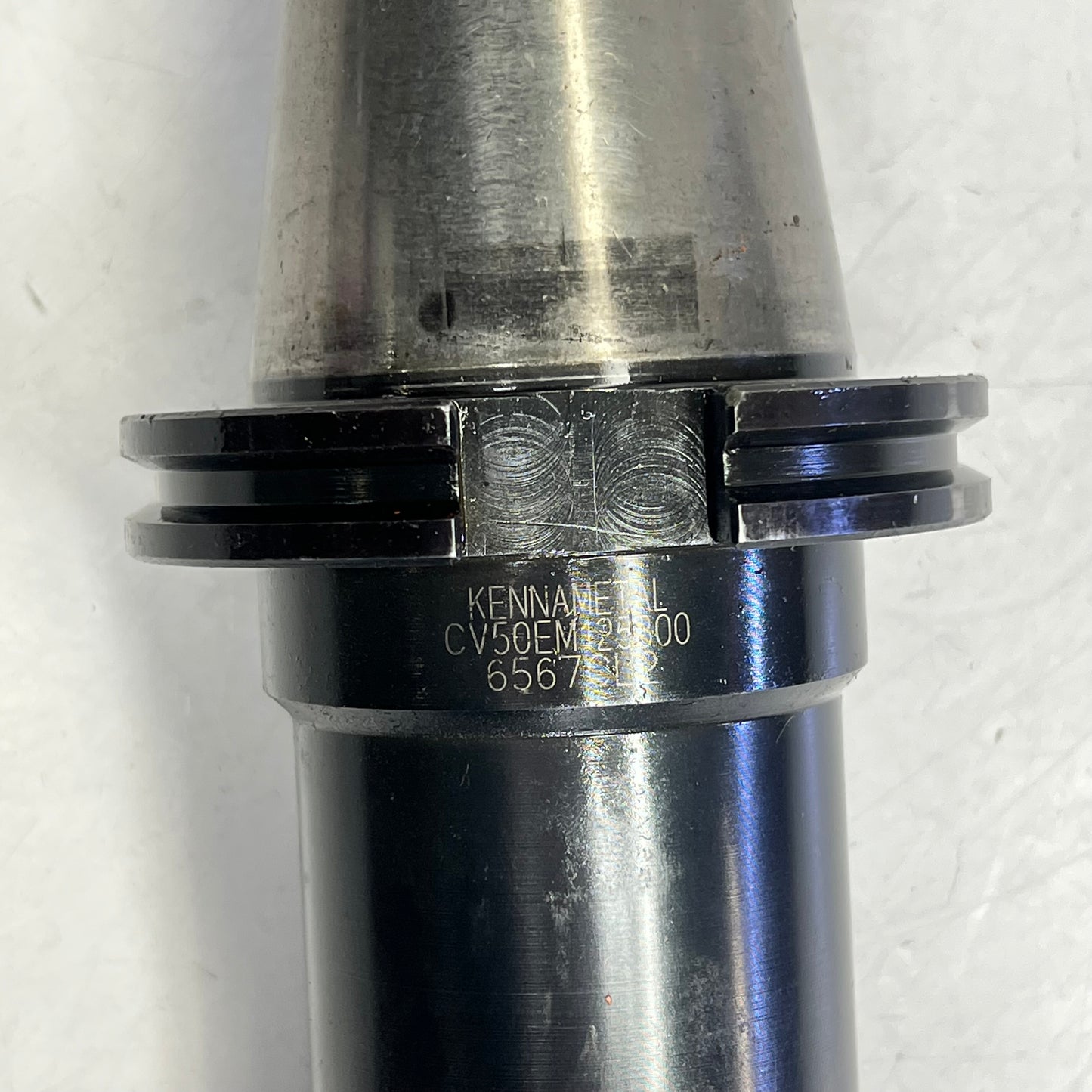 KENNAMETAL End Mill Holder for CNC Machining ~ 1-1/4 CV50EM125800 (Used)