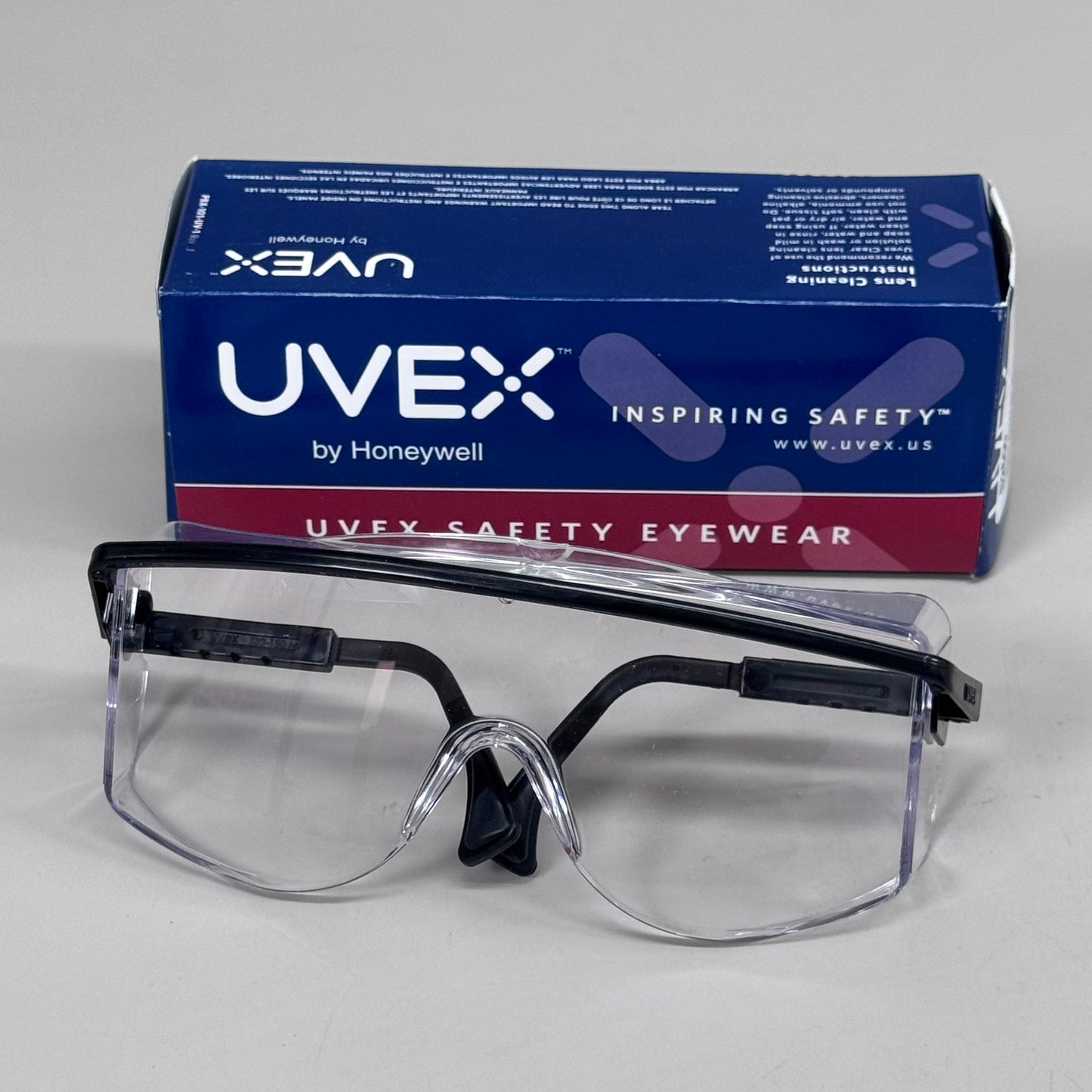 HONEYWELL (2 PACK) Uvex Polycarbonate Safety Glasses Anti-Fog & Scratch S2500