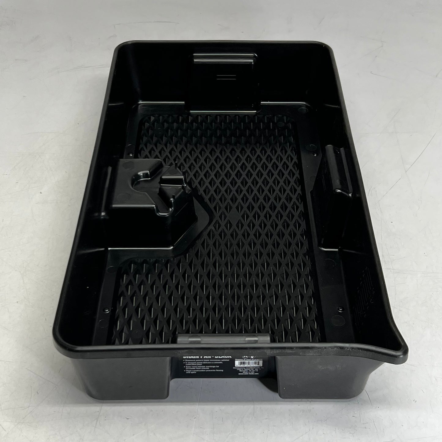 OEM TOOLS 11 Qt Drain Pan, Black 87312