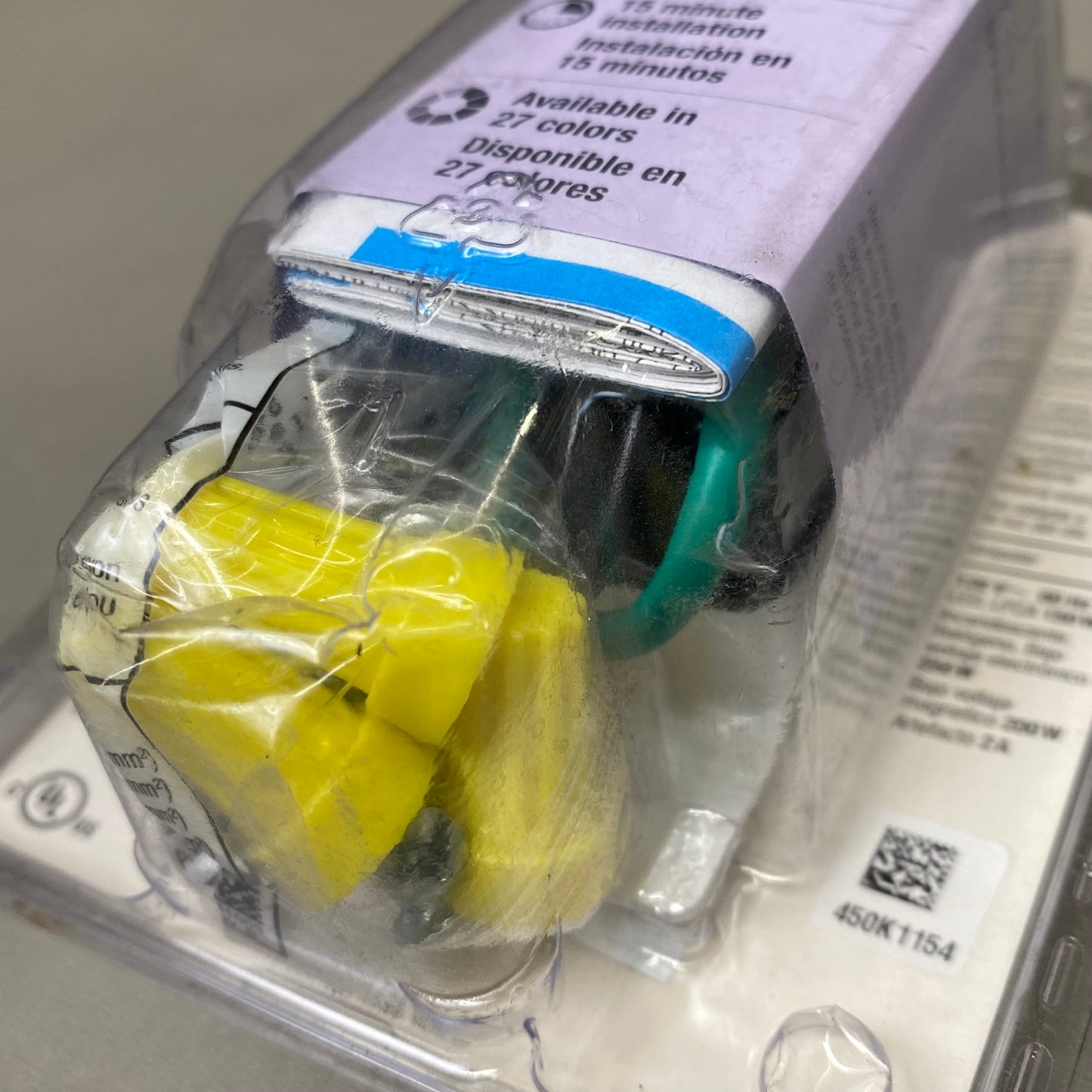 LUTRON  Motion Sensor Light Switch  1.75"x2"x4.2" White MS-OPS2H