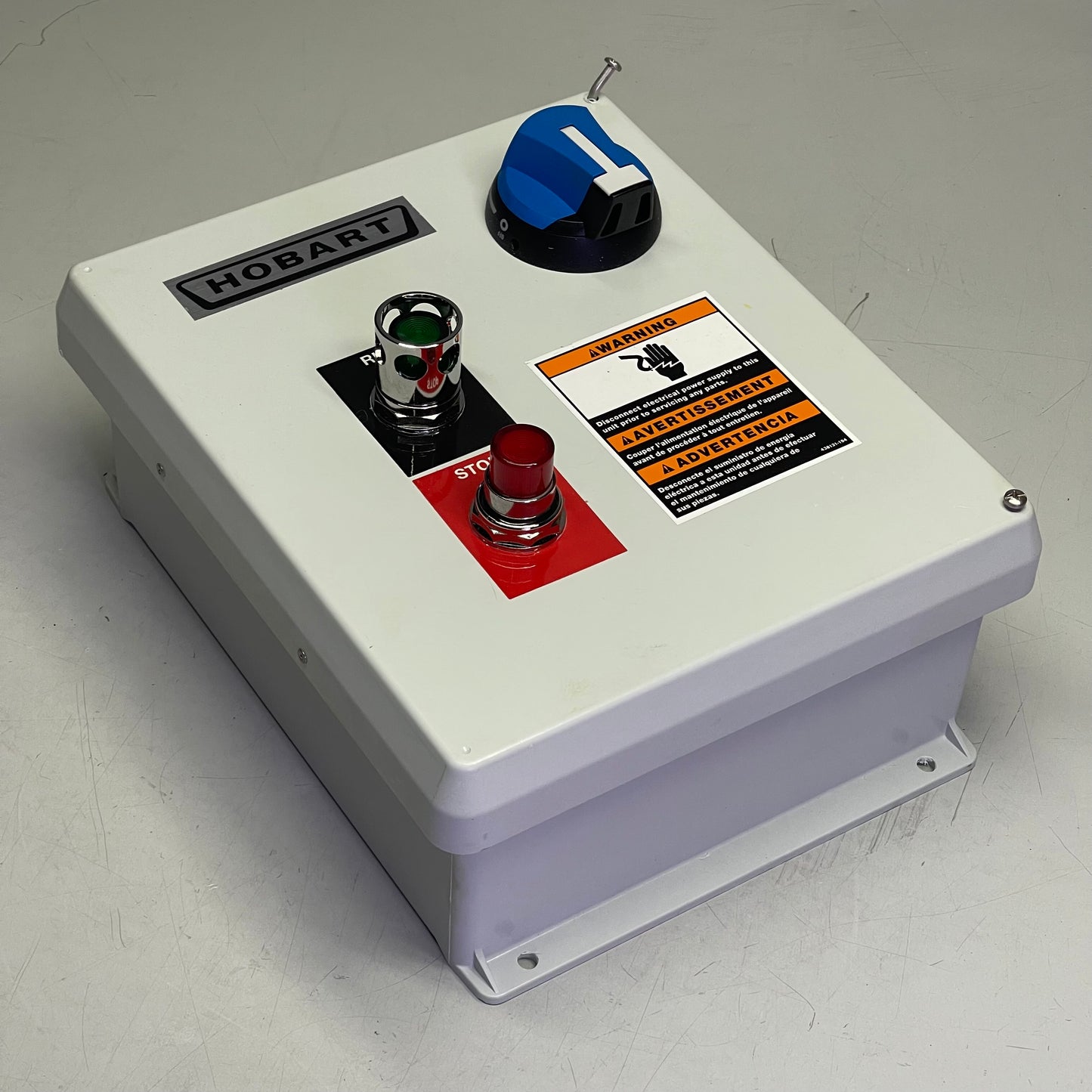 HOBART Group 6 Control Box for Commercial Food Waste Disposer 13.5”x10”x7” CONTROL-GRP60KP