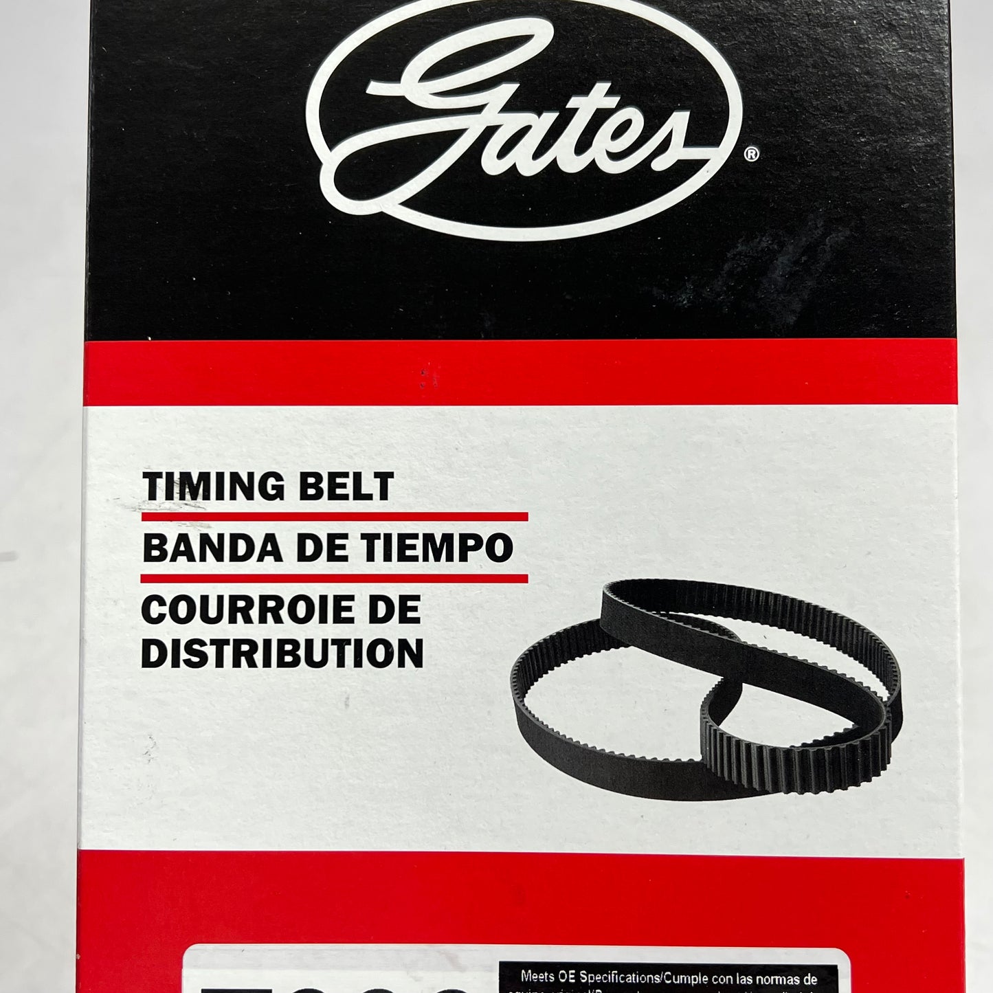 GATES Power Trip Timing Belt For Jeep Vehicles 69.250" L 220 Teeth Black T336