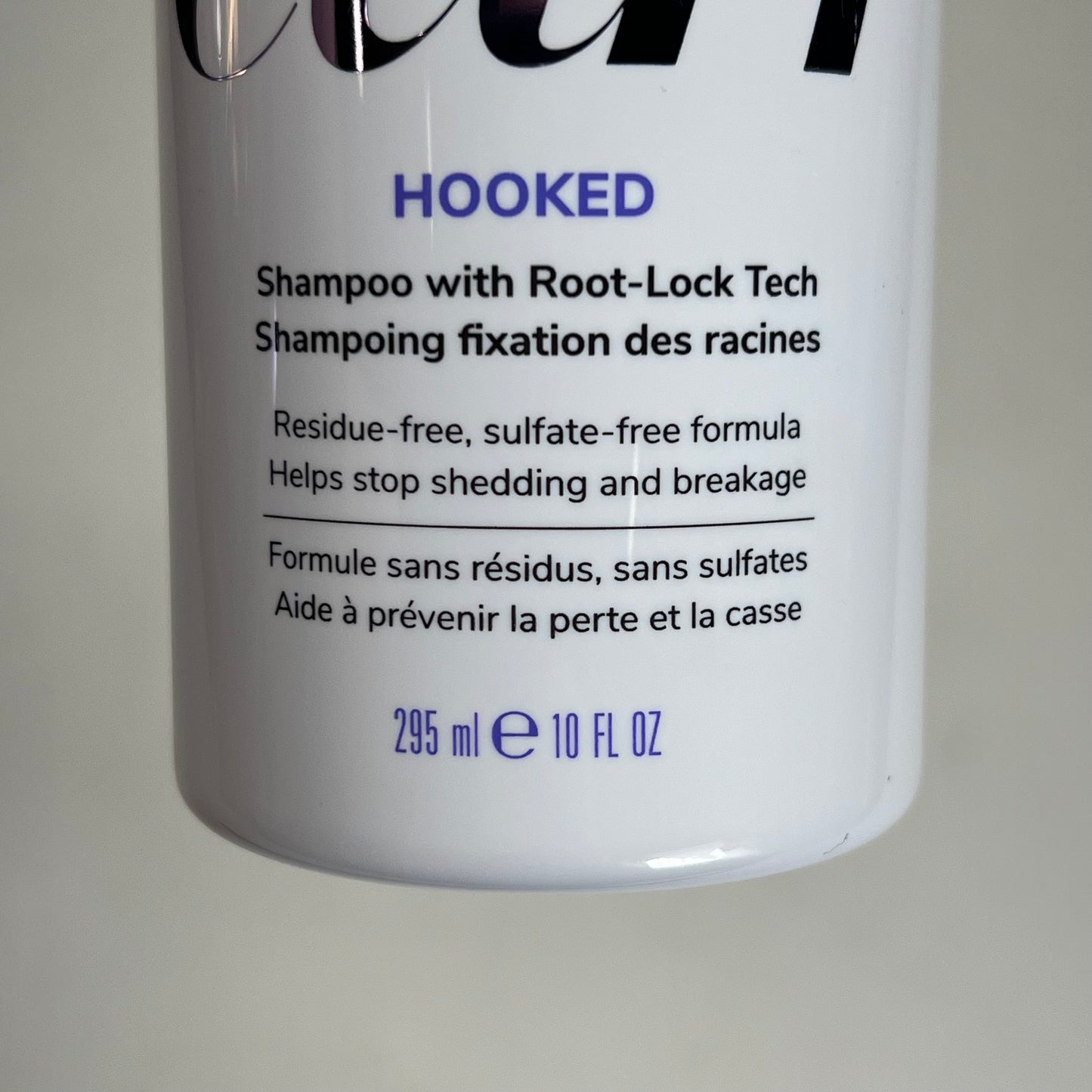 CURL WOW  Curl Hooked Shampoo W/ Root Lock Tech Prevent Shedding 10 fl oz