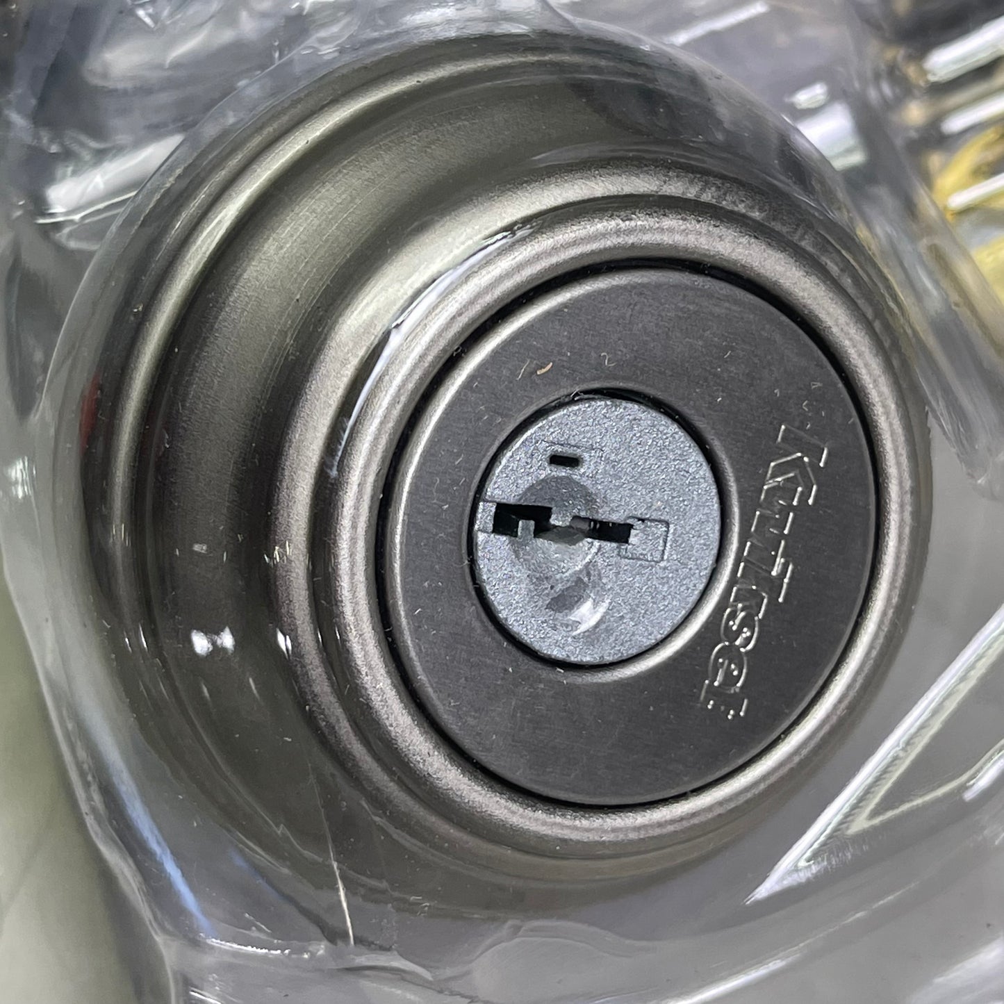 KWIKSET Smartkey Security Dual Key Door Knob Dead Bolt Satin Nickel (New Other)