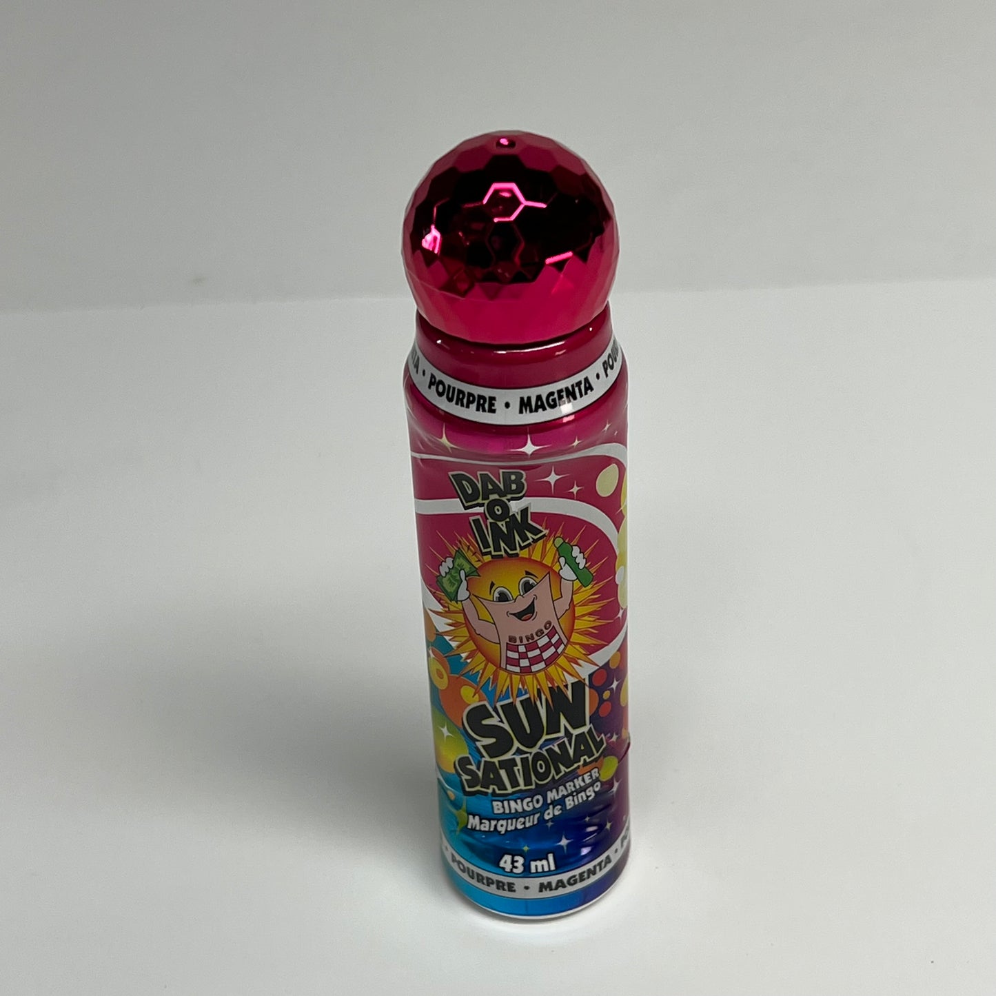 DAB O INK (12 PACK) Sunsational Bingo Marker Bright Ink 43ml/1.4 oz Magenta C26