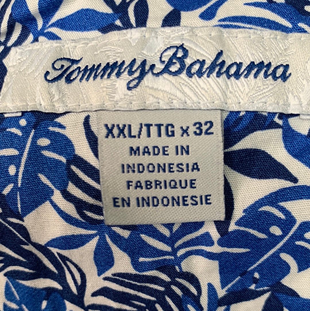 TOMMY BAHAMA Beach Linen Coast Pull On Pant Men's Sz XXL x 32 Stone Khaki (New)