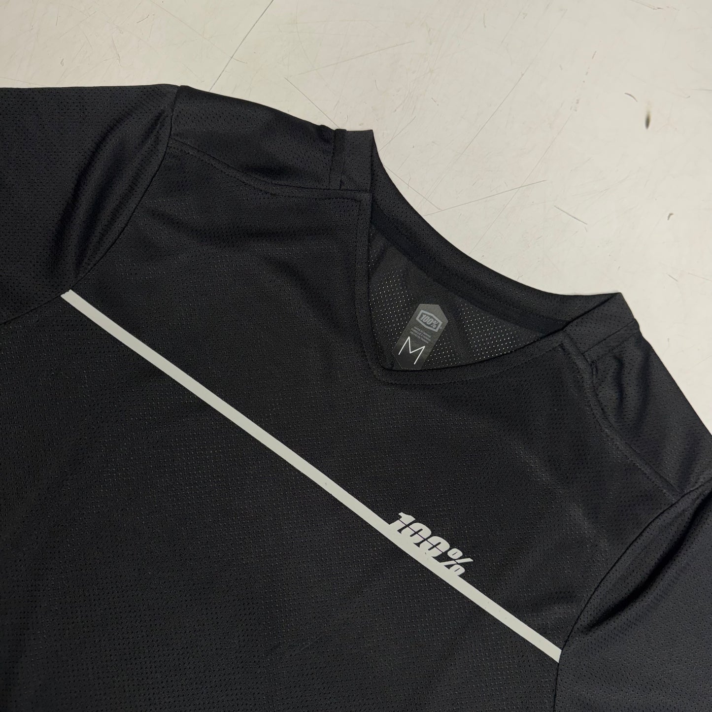 RIDECAMP Women's Short Sleeve Jersey Sz M Black/Grey 40035-00001