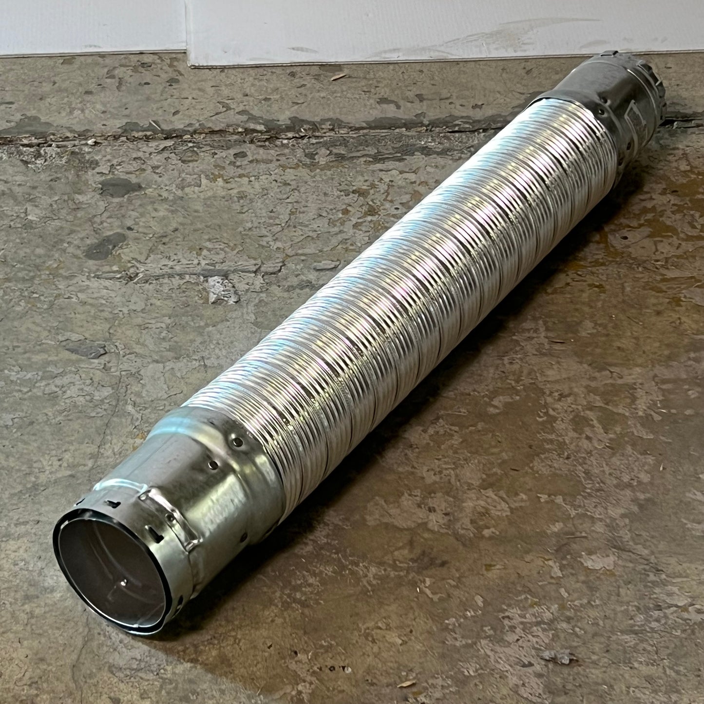 AMERIVENT (6 Pcs) Double Wall Flexible Pipe Vent Connector Sz 4” x 36”, 4ADFC3