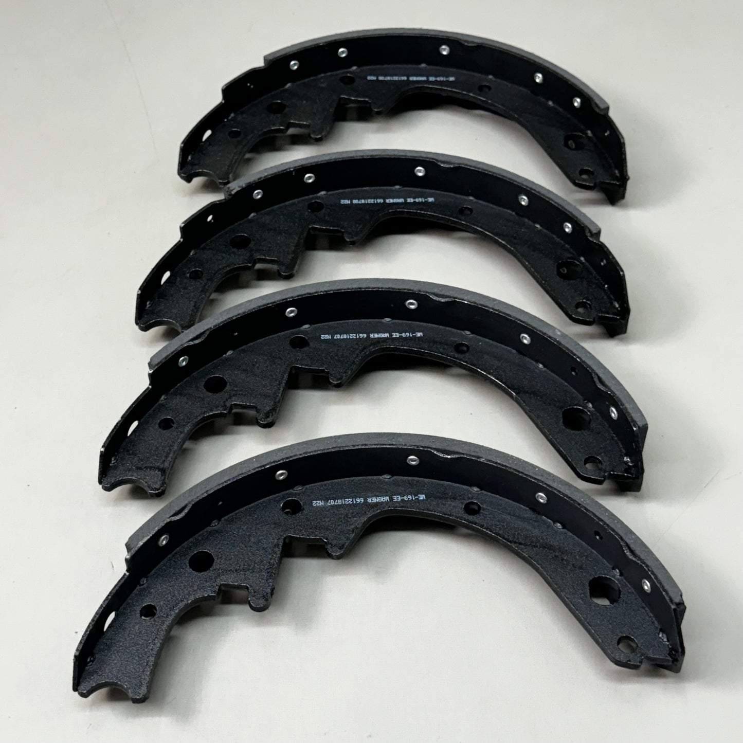 WAGNER QS Ceramic Disc Brake Shoes Set 9 1/2" x 5" Black Z151R