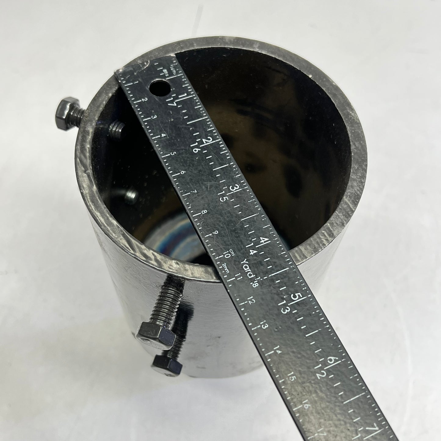 Tenon Reducer for Flood Light  2-3/8 in. ID Slip Fitter Mount 4" Pole LFA-10005