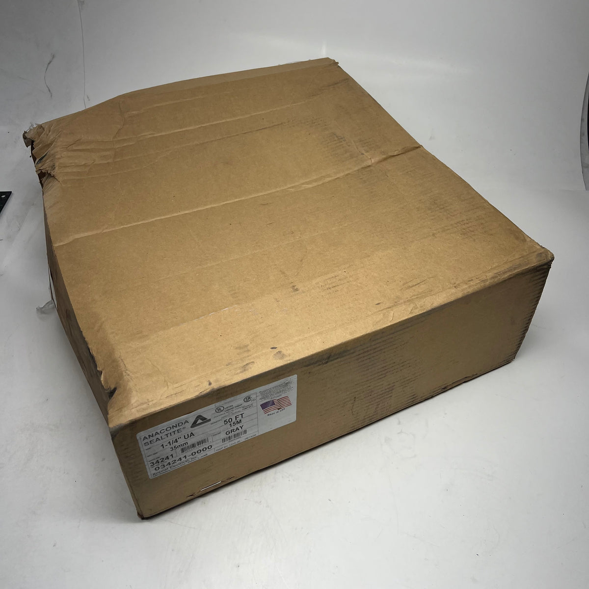 ANACONDA ELECTRICAL Stealtite Thermoplastic Pvc 1-1/4" UA X 50' Grey 034241