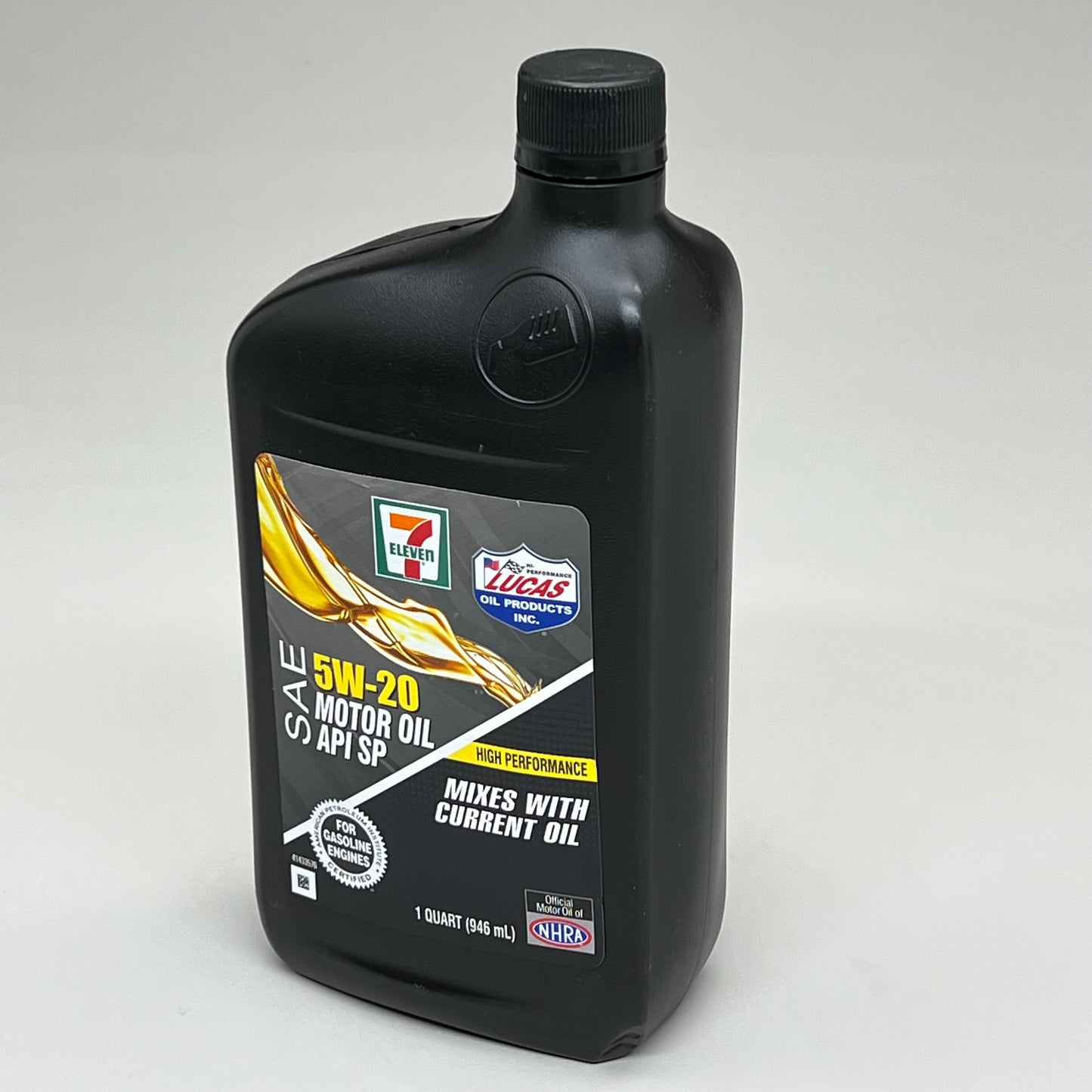 7 ELEVEN (6 PACK) SAE 5W-20 Motor Oil High Performance Gasoline Engines 1qt BB 01/24