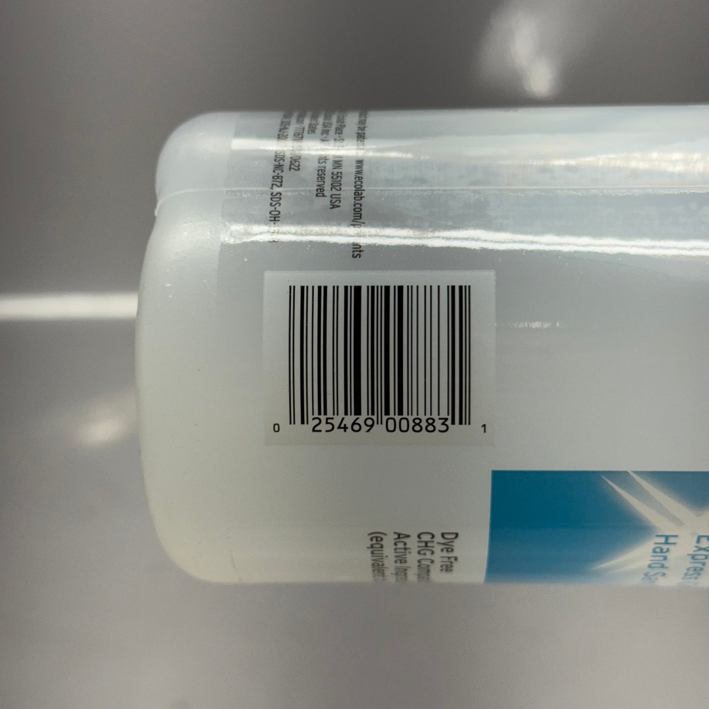 ECOLAB (12 PACK) Express Gel Hand Sanitizer 18 fl oz. 6000057 BB 03/28