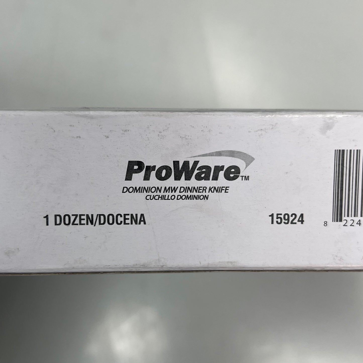 ZA@ PROWARE WINDSOR (12 PACK) Stainless Steel Dinner Knife With Engrave Handle Silver 15924 B