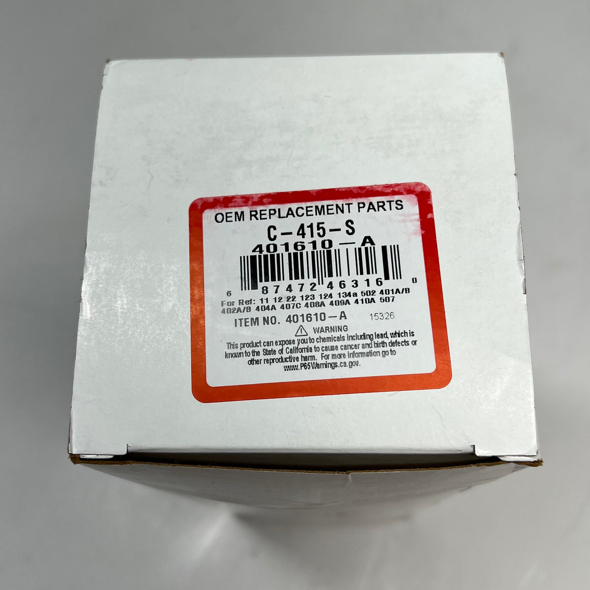 CARRIER Catch All Liquid Line Filter  5/8" ODF Solder 7-18 Ton C-415-S 401610-A