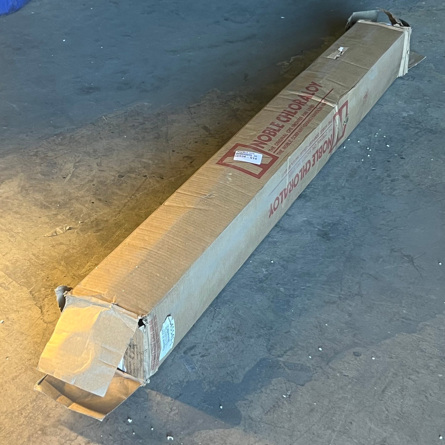 NOBLE Chloraloy Shower Pan Liner For Full Mortar Tile & Stone 5'x40' Grey 150