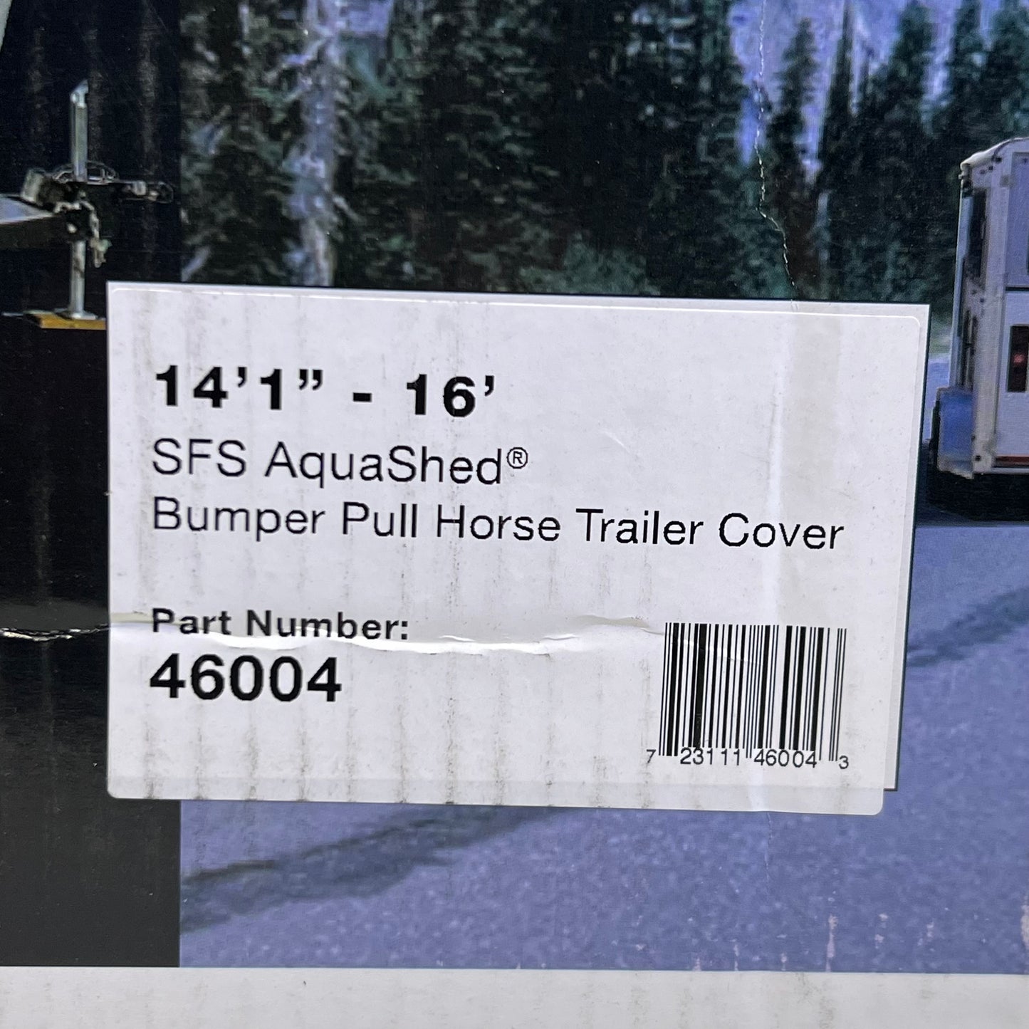 ADCO Bumper Pull Horse Trailer Cover Sz 14'1" - 16' 46004 (New Other, Distressed Box)