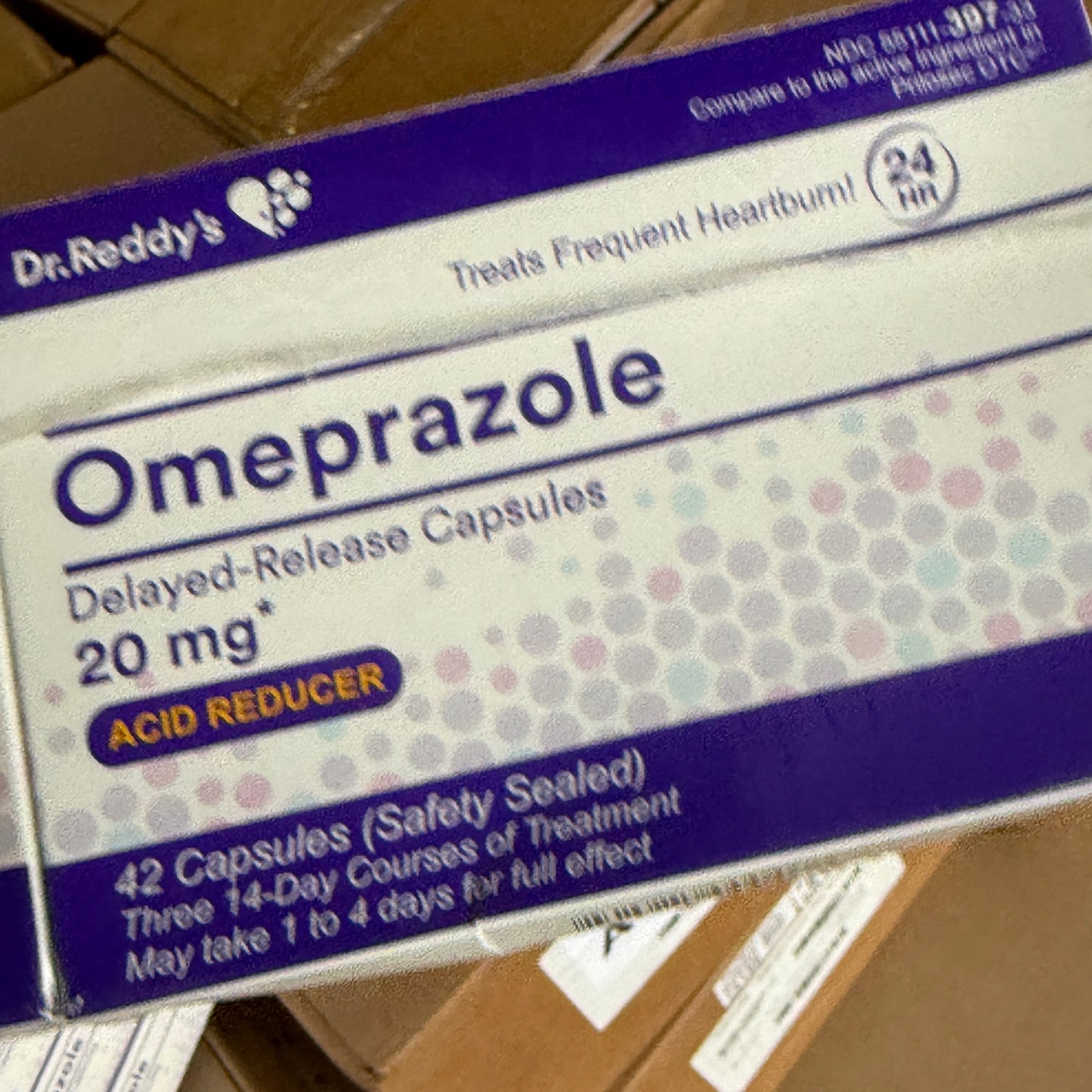 ZA@ Pallet of OMEPRAZOLE Delayed-Release 20 mg Acid Reducer *EXPIRED 12/22* (AS-IS)
