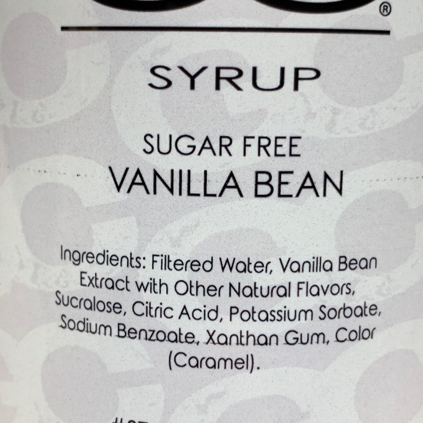GC COFFEE CO. (2 PACK) Vanilla Bean Flavoring Syrup 32 fl oz BB 11/24 0340