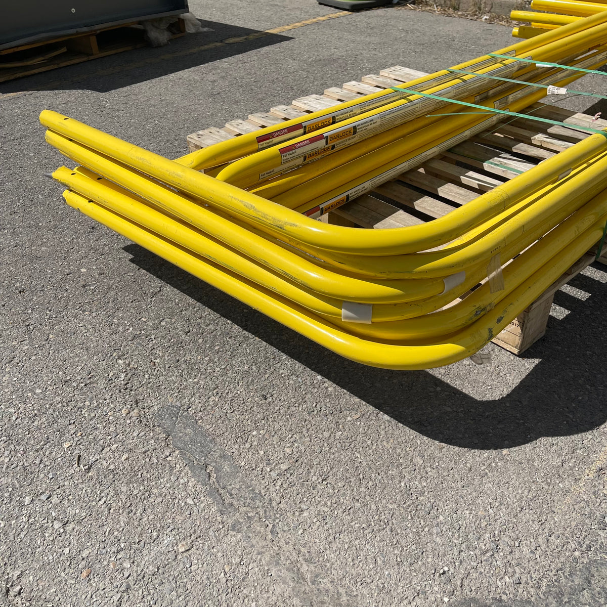 GARLOCK Yellow Steel Gates 91"x 41"