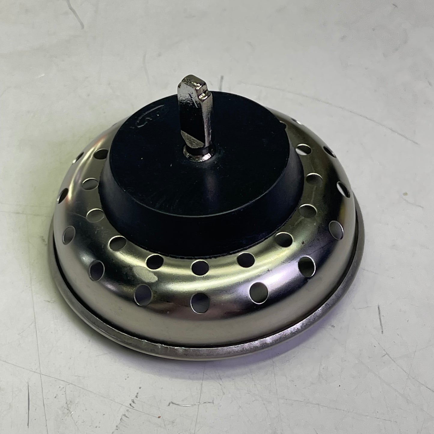 DO IT BEST Solid Brass Strainer 3-1/2" Dia Brushed Nickel DIB5435DSBN 438976