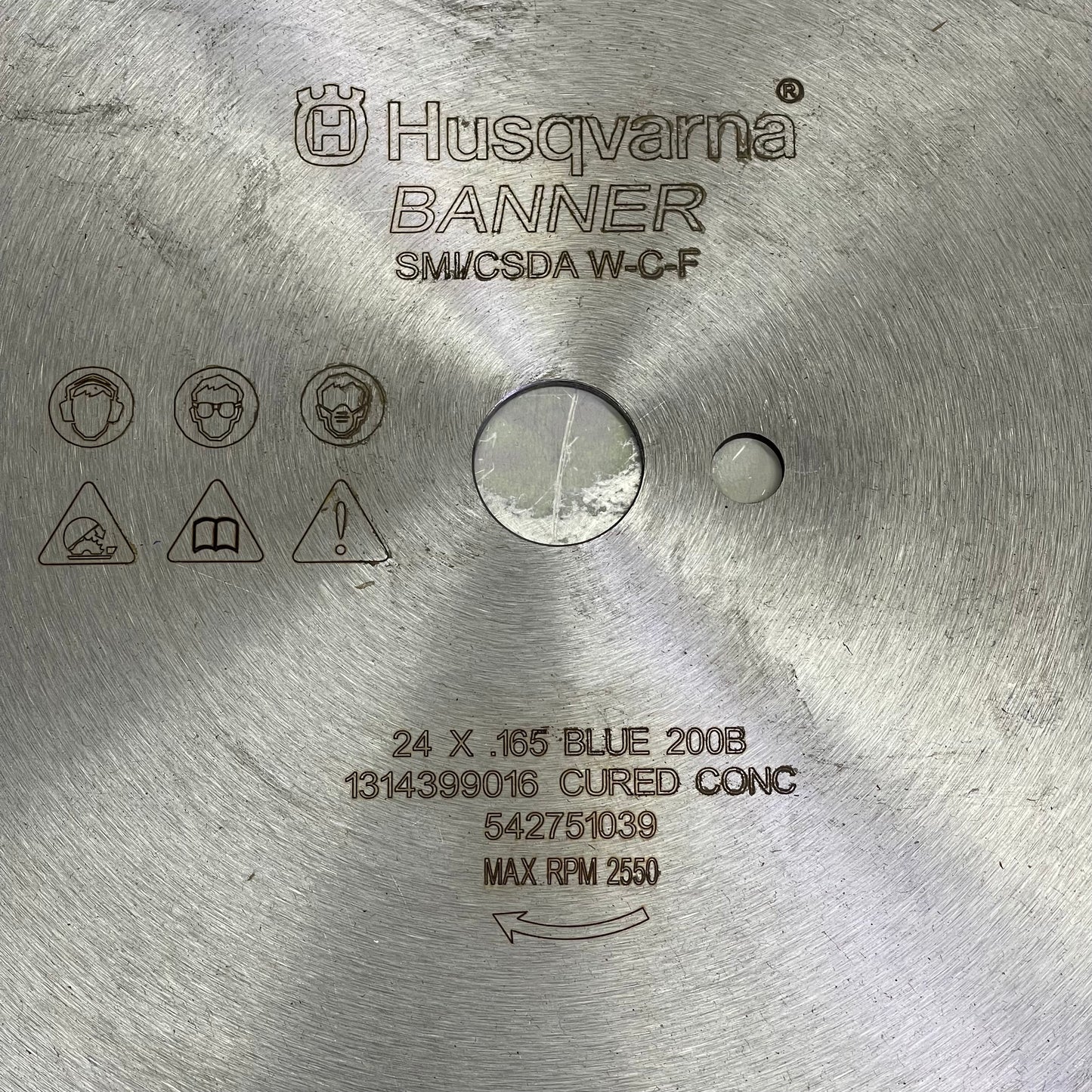 HUSQVARNA General Purpose Diamond Blade 24.5" Dia 542751039