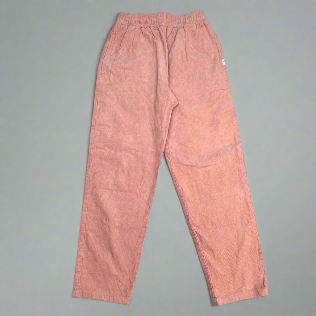 REUME CALIFORNIA Corduroy Tapered Pants Women's Sz S Dusty Pink (Pre-Owned)