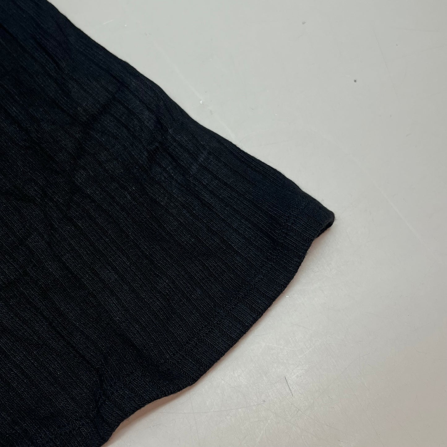 ZA@ WONDER NATION Twin Rib Bottoms Flare Pants Girl Sz S (6-6X) Black Soot