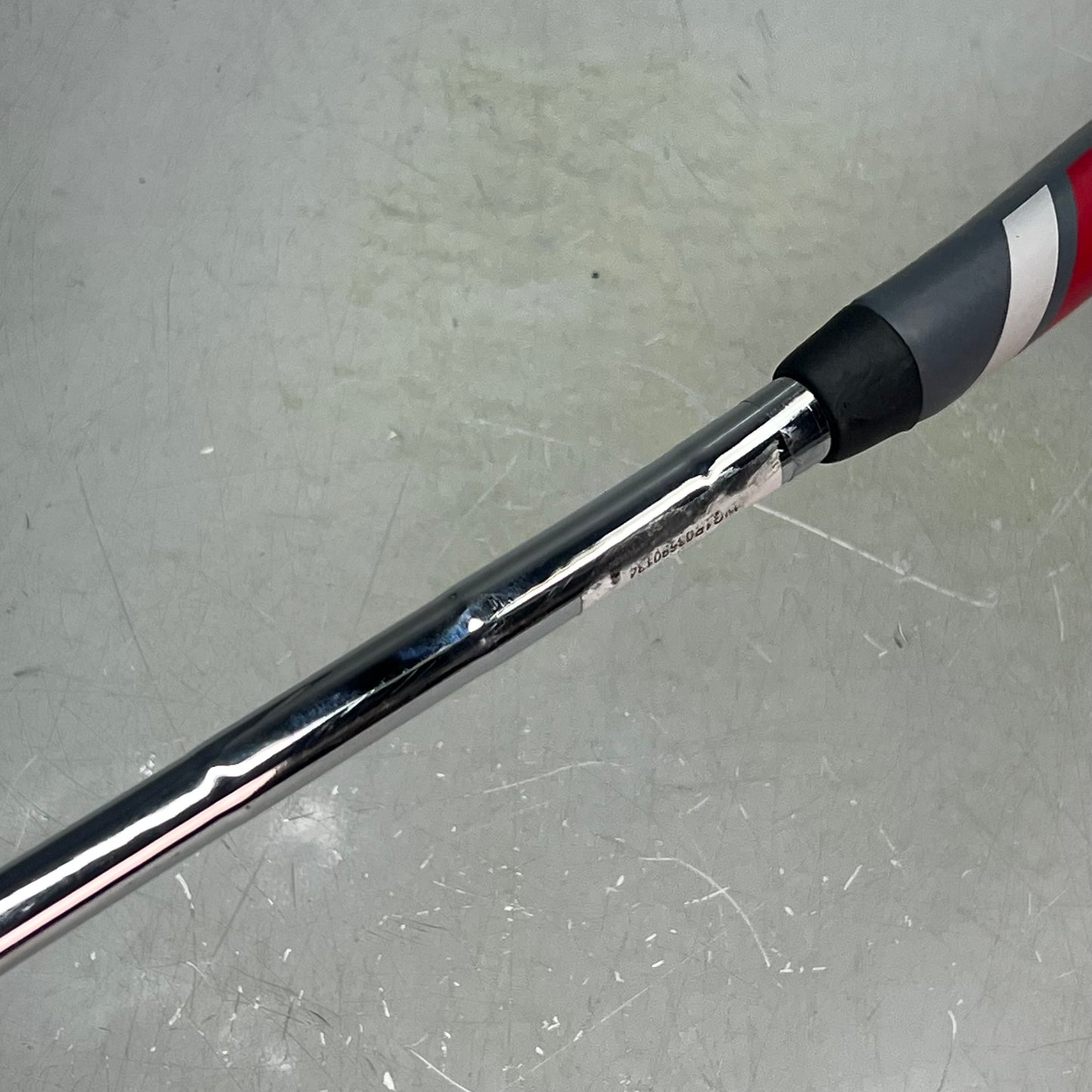 ZA@ WILSON Harmonized X1 Putter RIGHT Standard Grip 34" Chrome/Grey WG1R03690134 (As-Is) Bent Stick (See Images)
