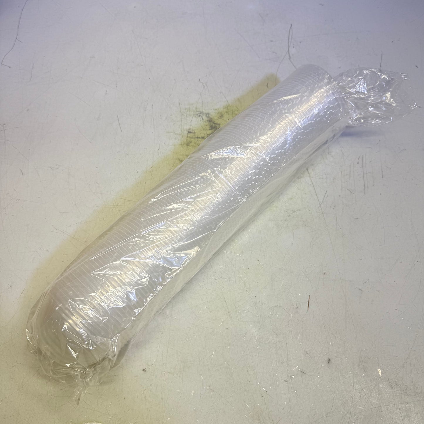 ZA@ PACTIV EVERGREEN (1000 PACK) Dome Lids W/ Hole 16, 24, 26 oz Clear 125572052