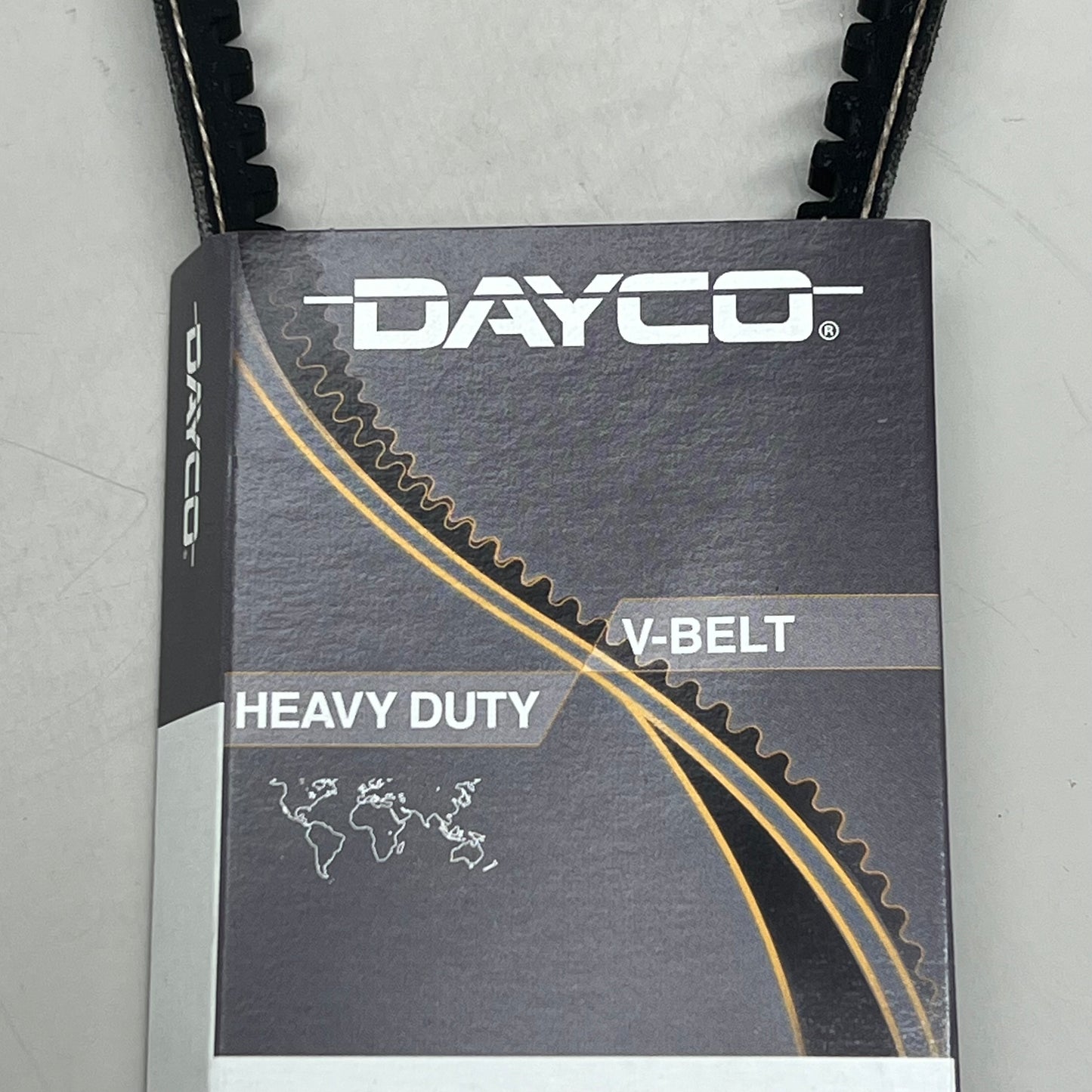 DAYCO Accessory Drive Belt Bottom Cog Synthetic Rubber Compound 17365